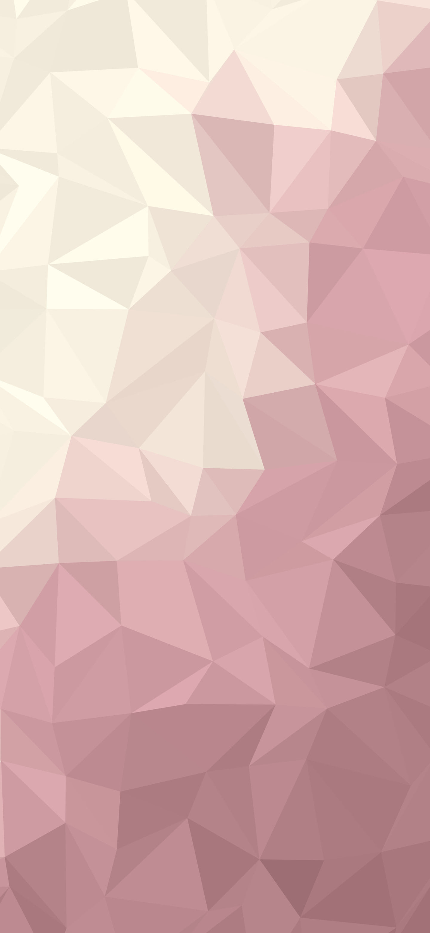 Dusty Rose and Cream Low Poly wallpaper for iPhone and Android