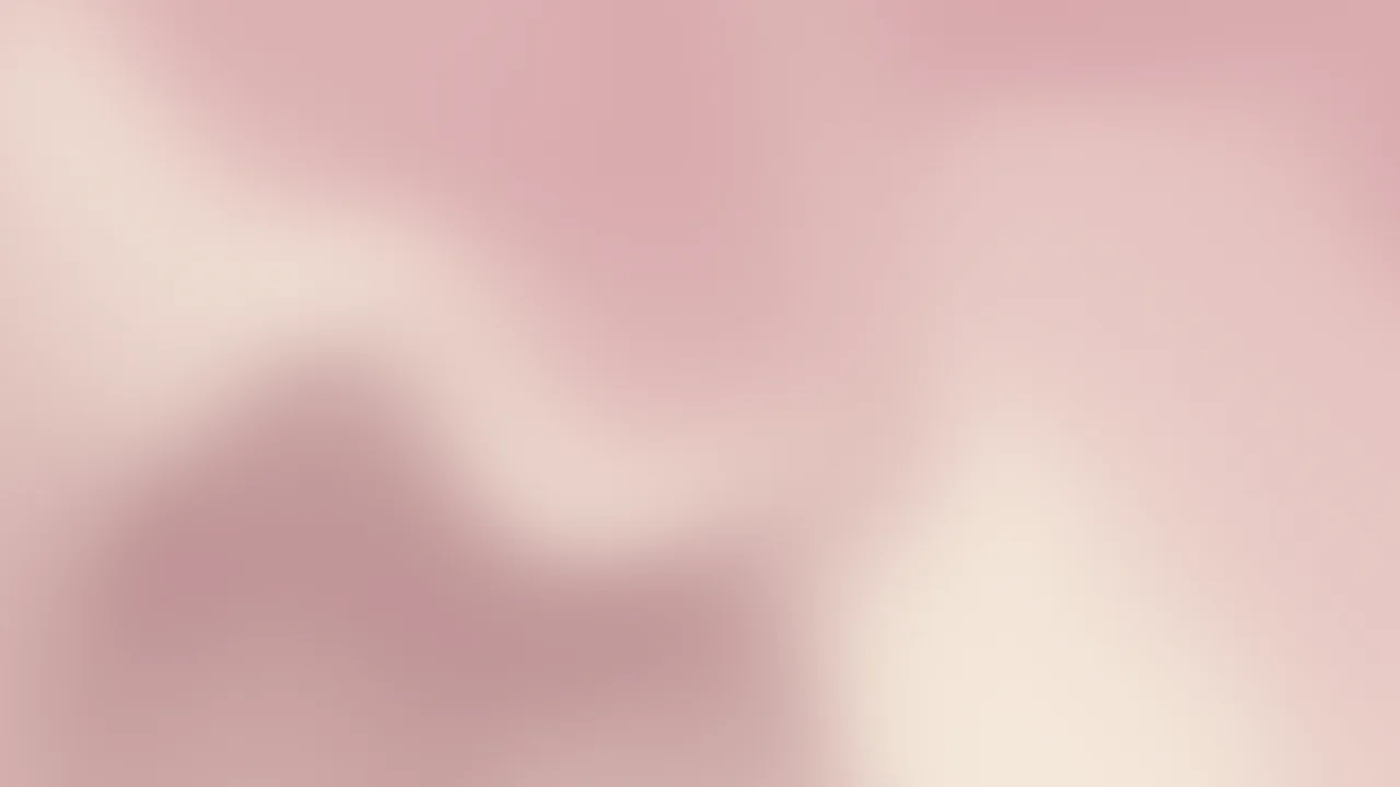 Dusty Rose and Cream Mesh Gradient desktop wallpaper in 4K