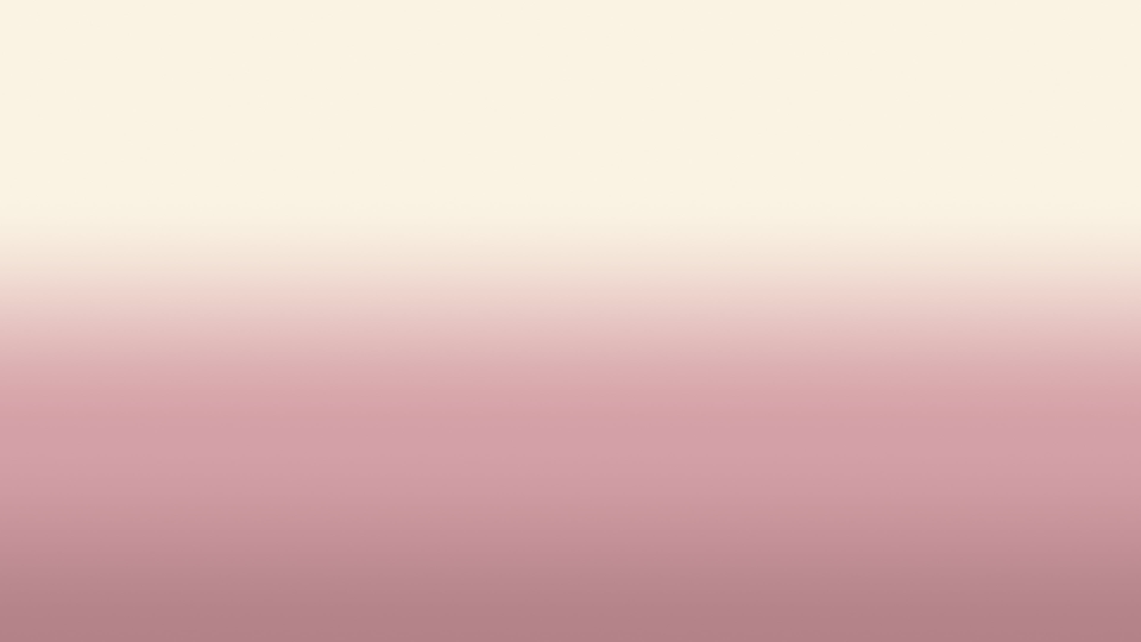 Dusty Rose and Cream Ombre Gradient desktop wallpaper in 4K