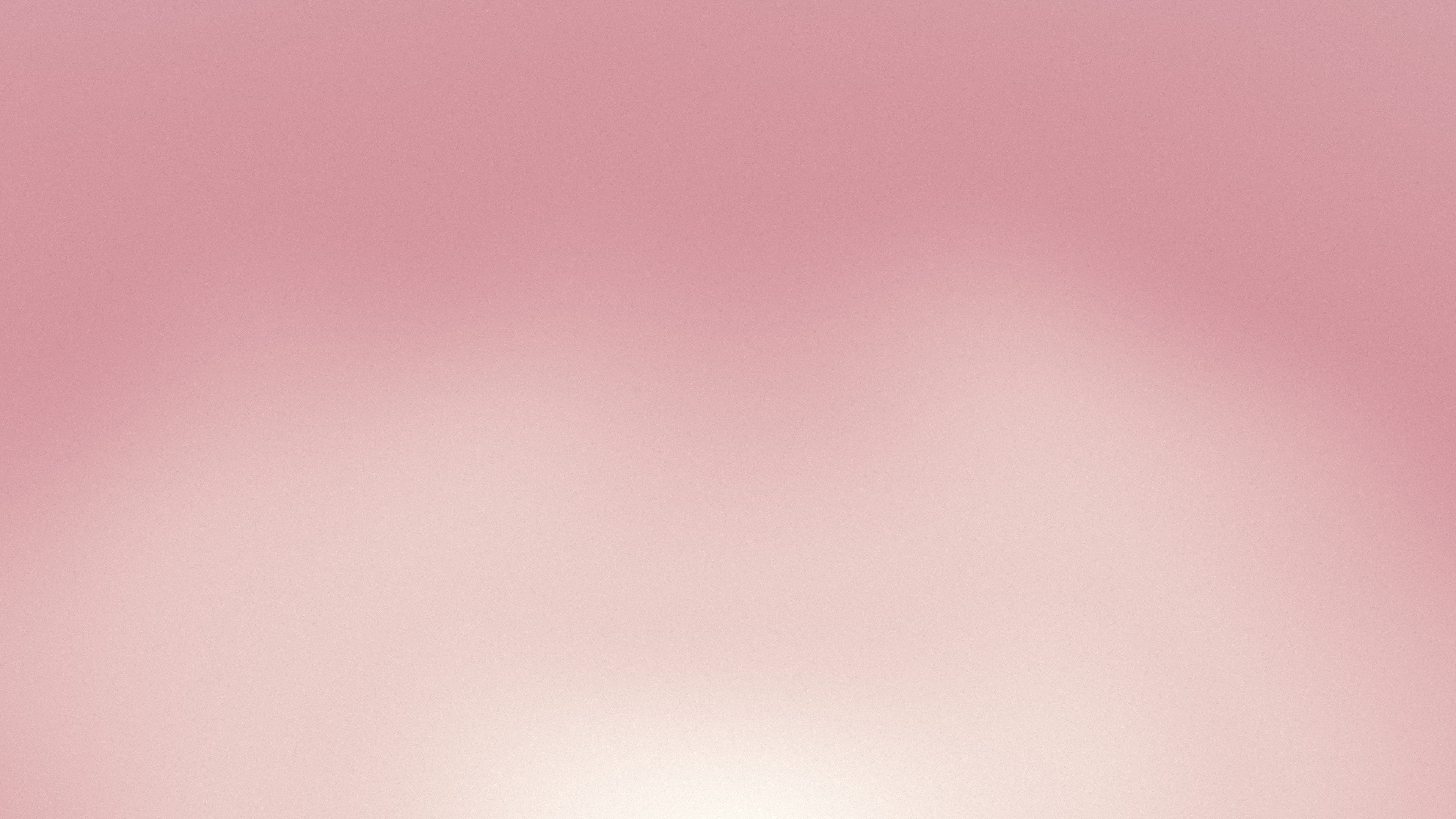 Dusty Rose and Cream Sunrise Aura Gradient desktop wallpaper in 4K