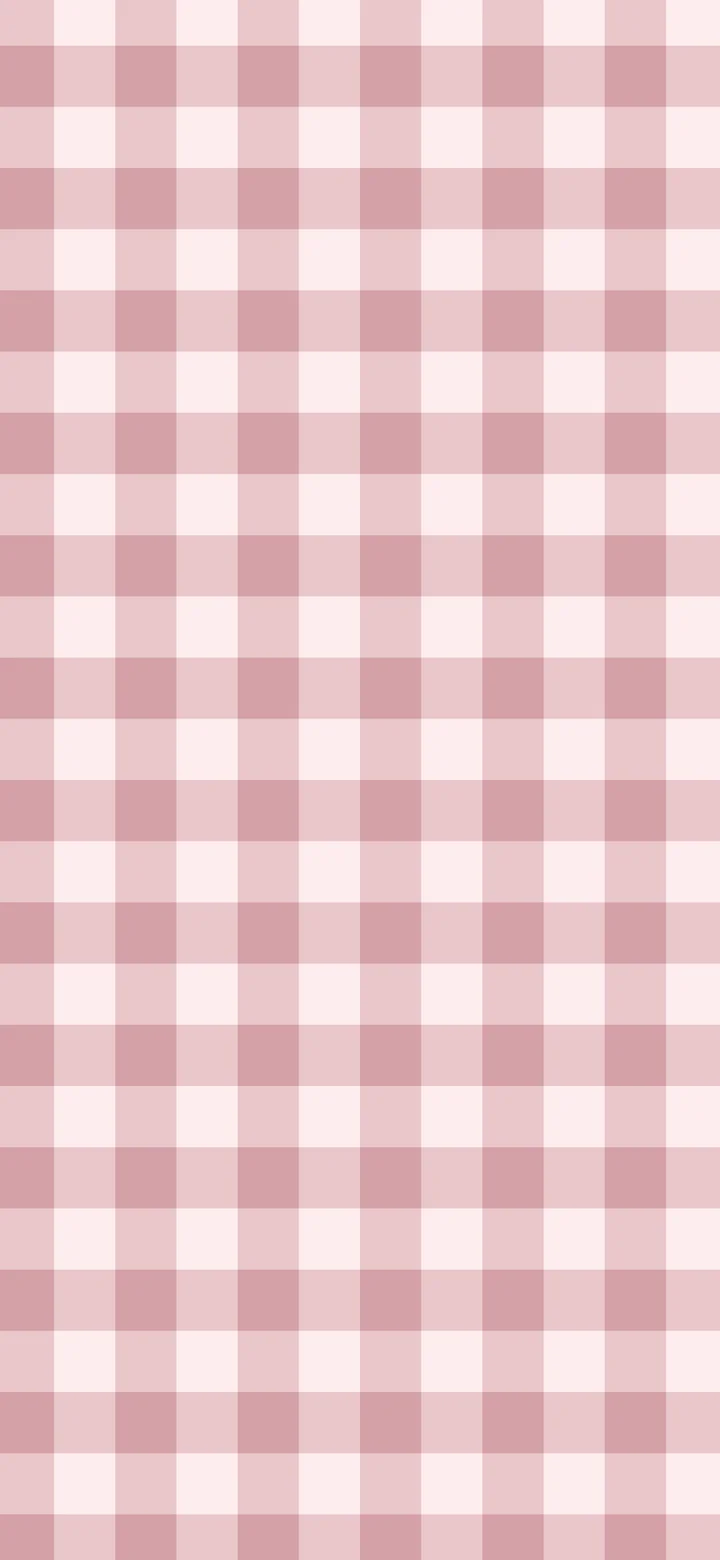 Dusty Rose Gingham wallpaper for iPhone and Android