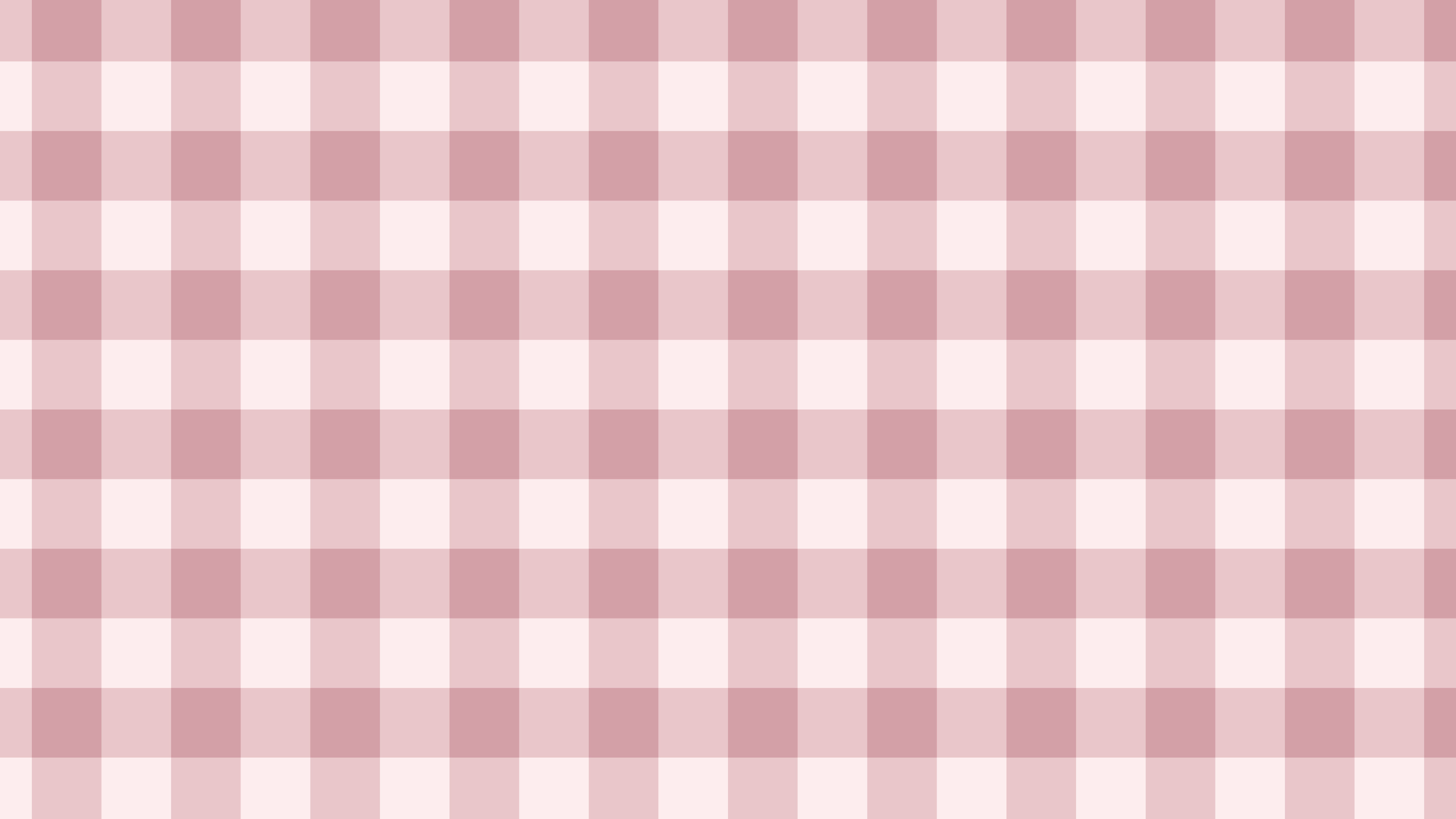 Dusty Rose Gingham desktop wallpaper in 4K