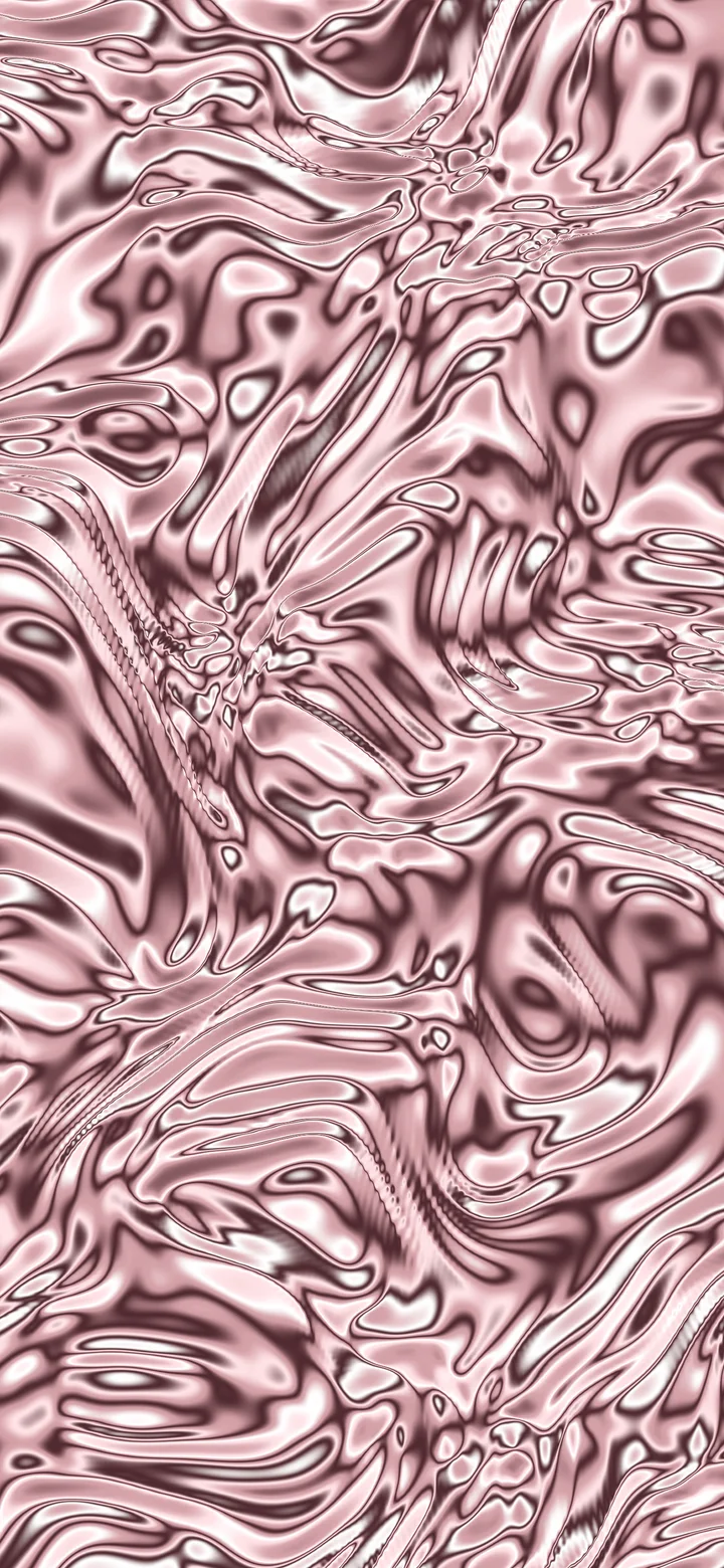 Dusty Rose Liquid Chrome wallpaper for iPhone and Android