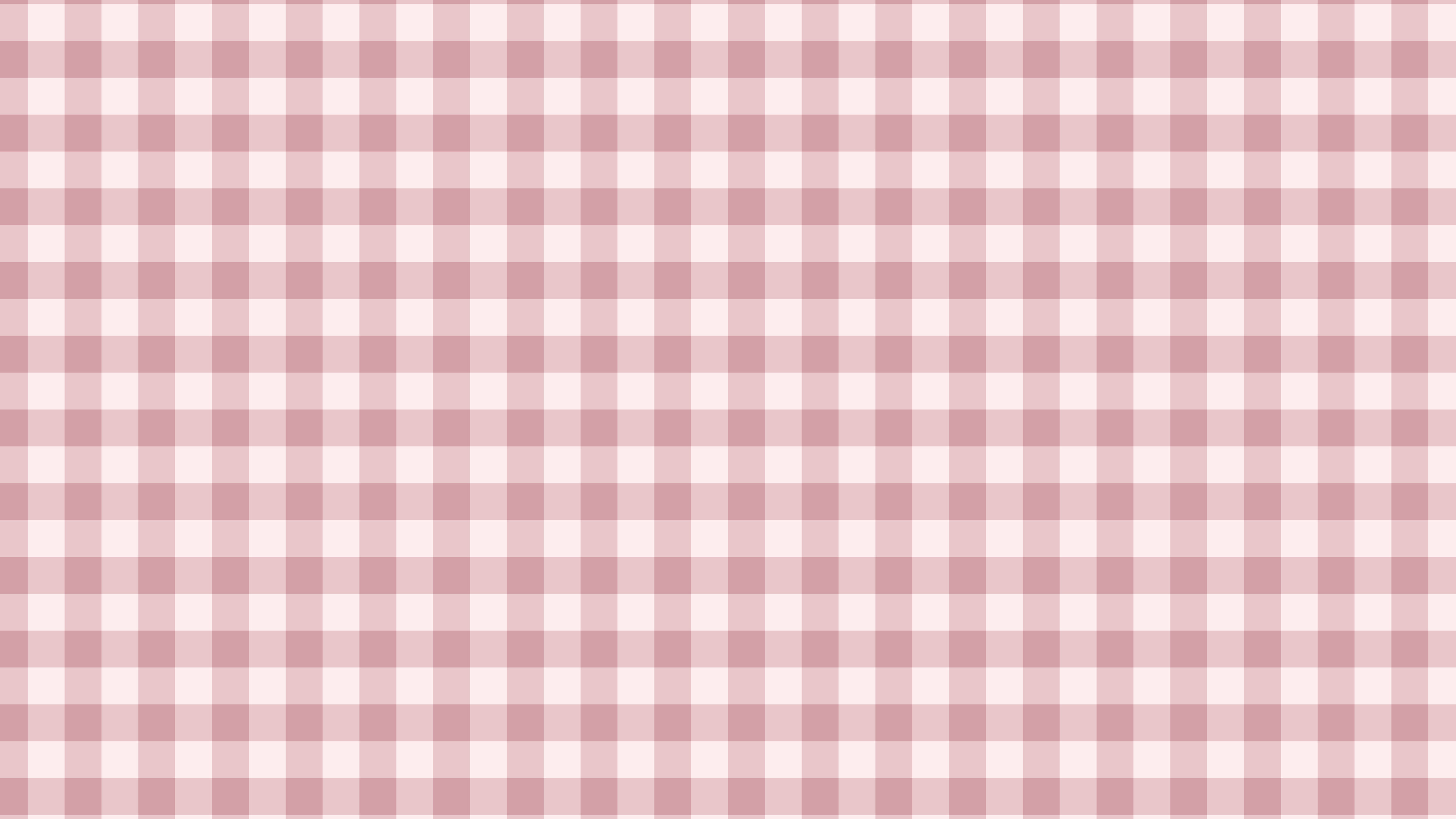 Dusty Rose Mini Gingham desktop wallpaper in 4K