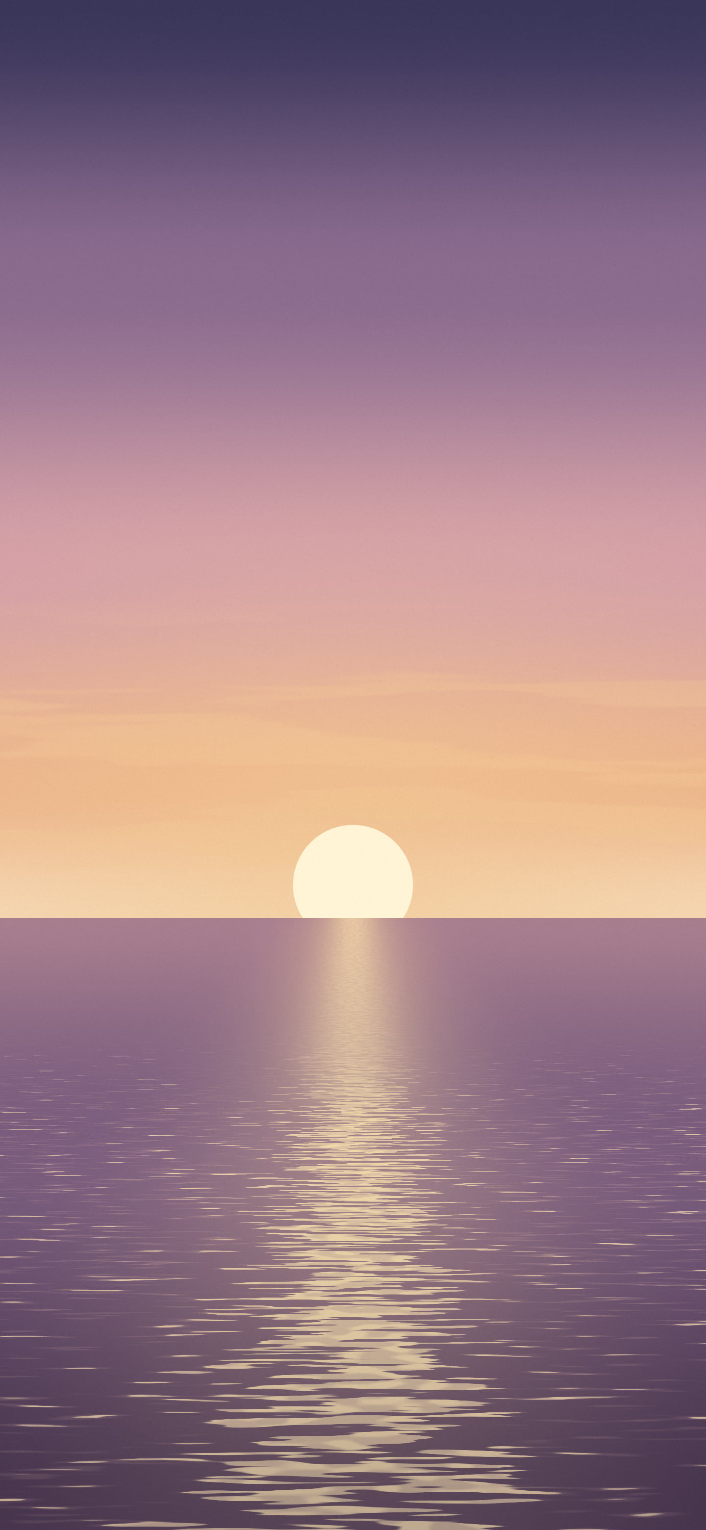 Dusty Rose Ocean Sunset wallpaper for iPhone and Android