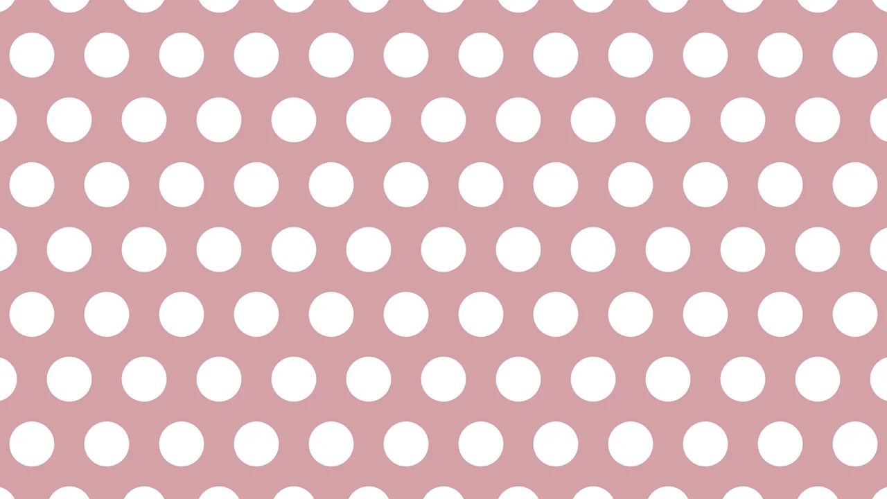 Dusty Rose Polka Dot desktop wallpaper in 4K