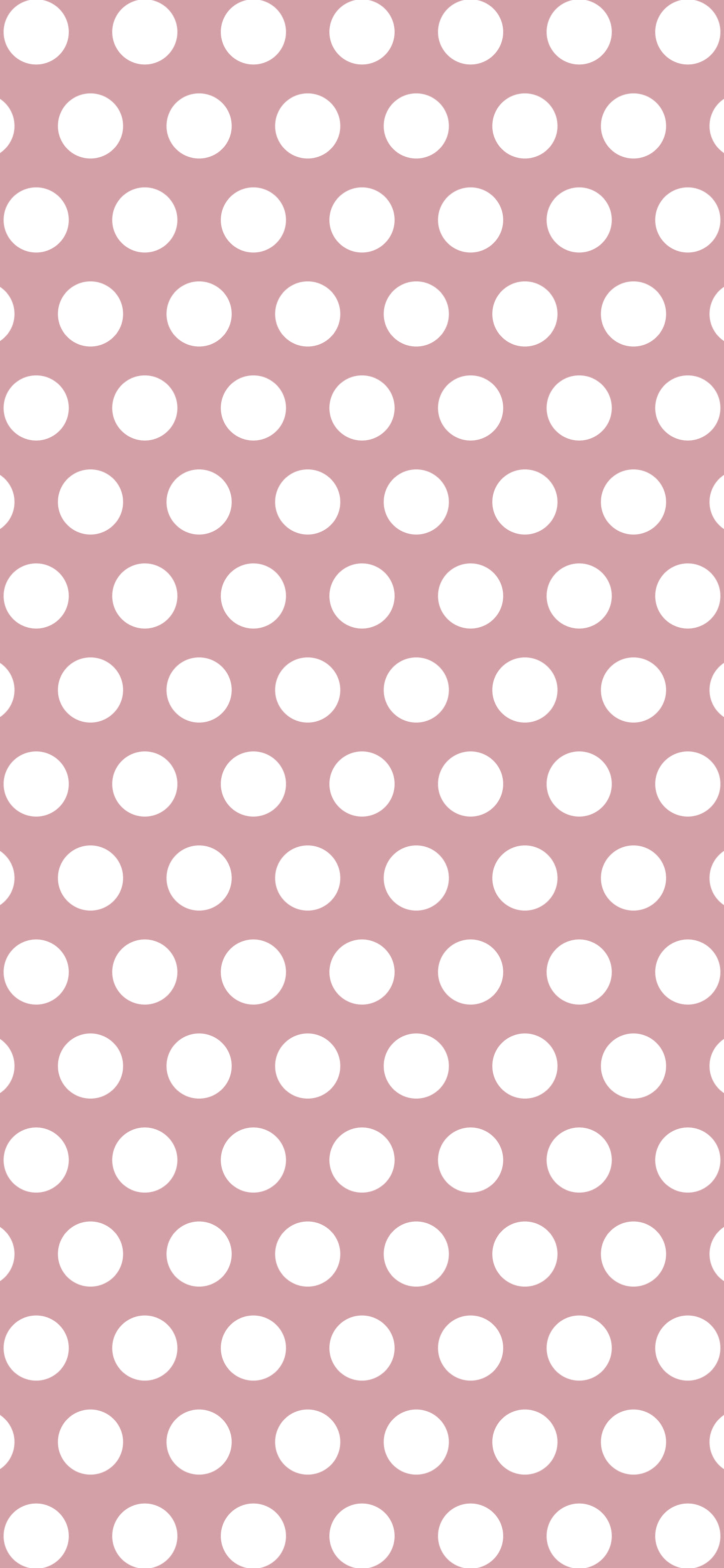 Dusty Rose Polka Dot wallpaper for iPhone and Android