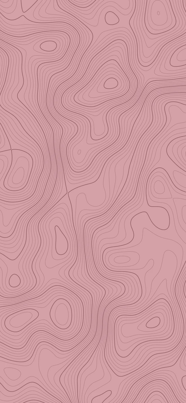 Dusty Rose Topographic Line wallpaper for iPhone and Android