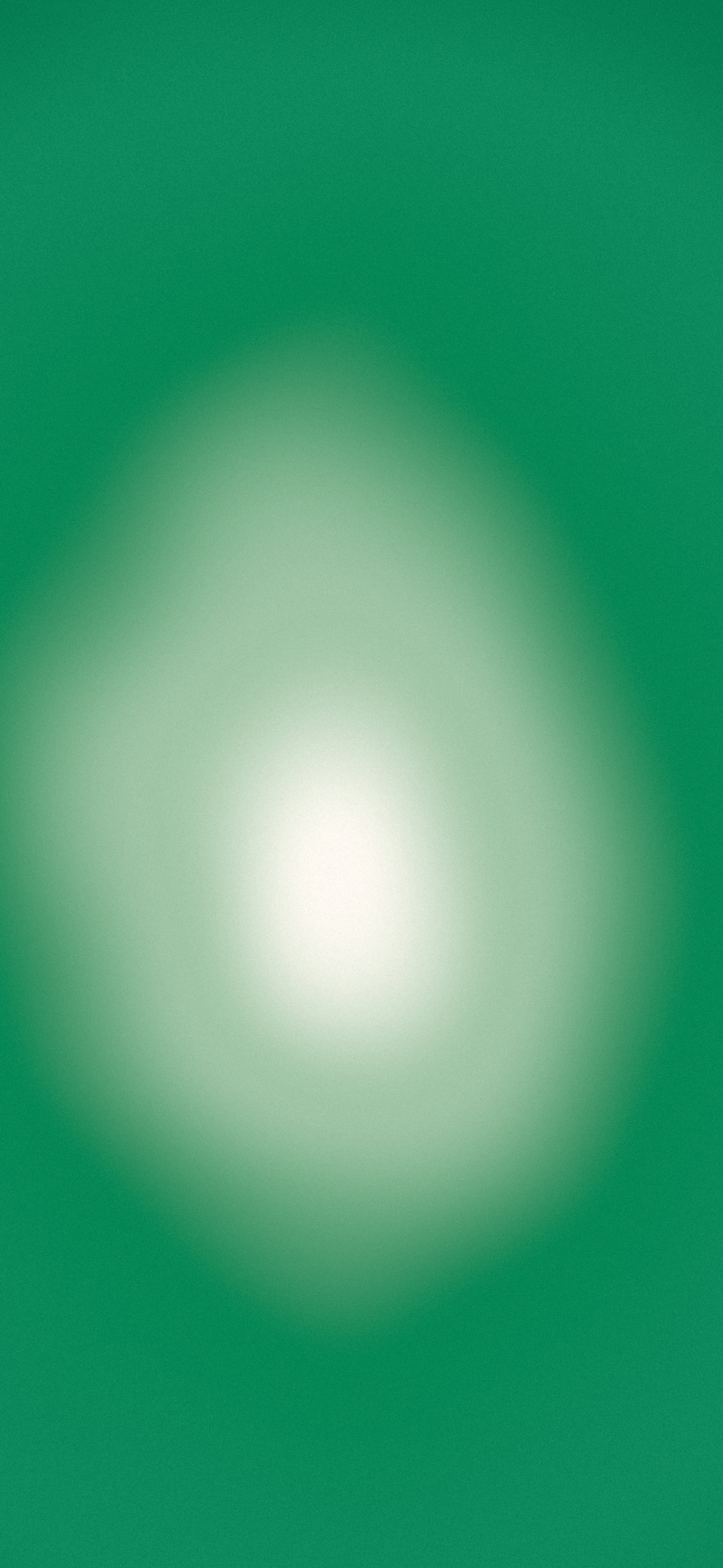 Emerald and Cream Aura Gradient wallpaper for iPhone and Android