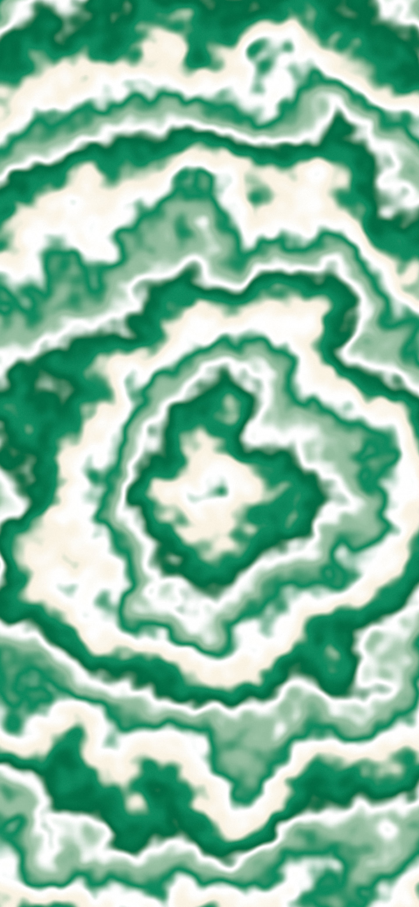 Emerald and Cream Bullseye Tie Dye wallpaper for iPhone and Android