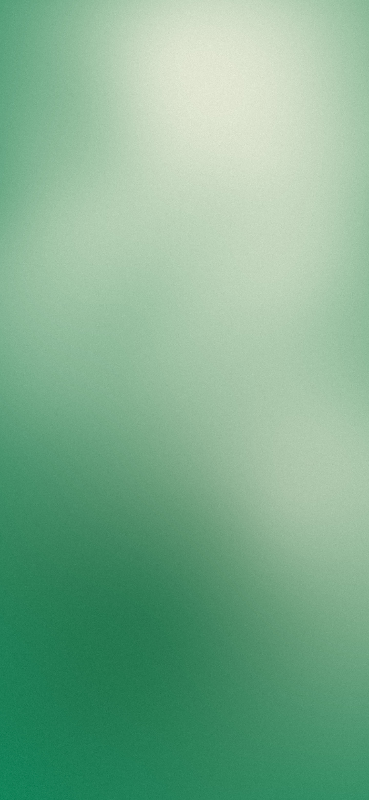 Emerald and Cream Dreamy Aura Gradient wallpaper for iPhone and Android