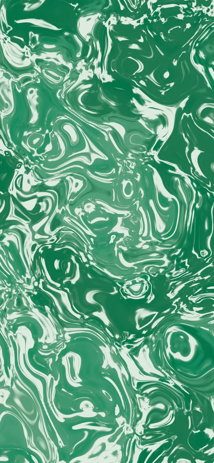 Emerald and Cream Liquid Marble wallpaper for iPhone and Android