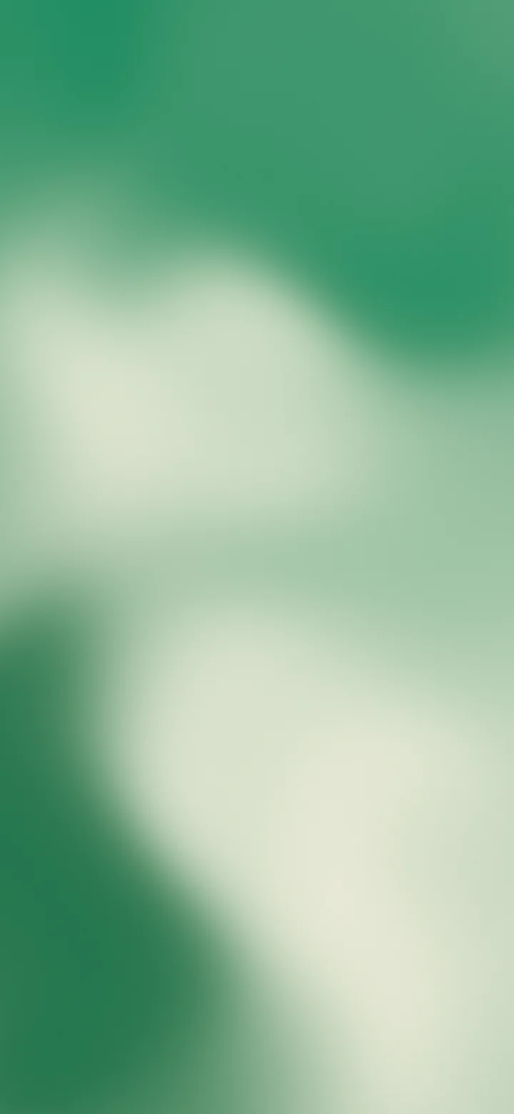 Emerald and Cream Mesh Gradient wallpaper for iPhone and Android