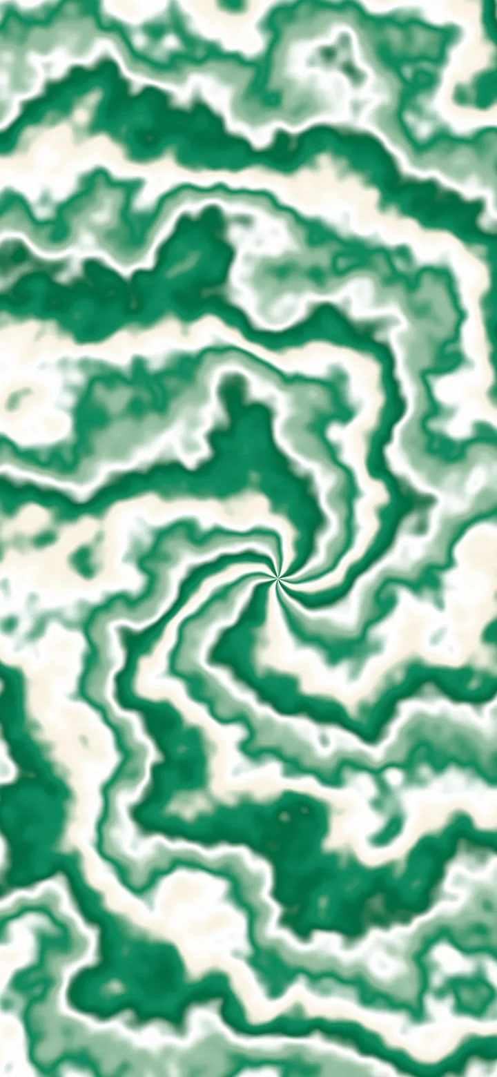 Emerald and Cream Spiral Tie Dye wallpaper for iPhone and Android