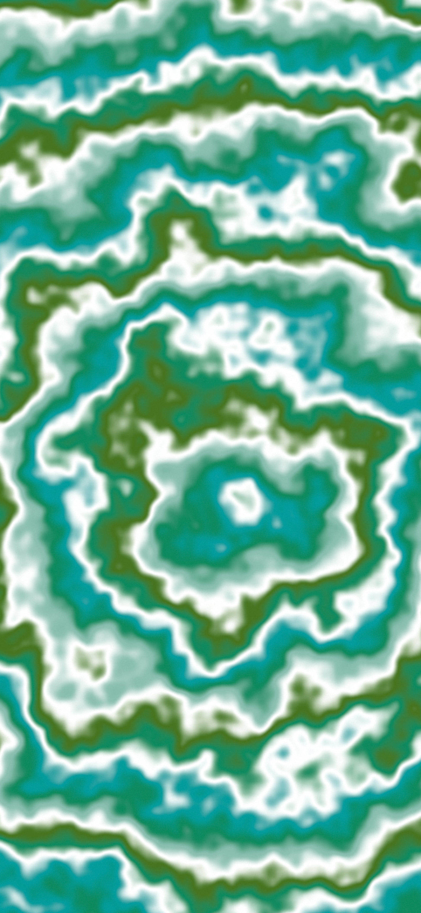 Emerald Bullseye Tie Dye wallpaper for iPhone and Android