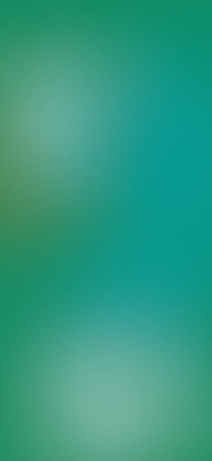 Emerald Dreamy Aura Gradient wallpaper for iPhone and Android