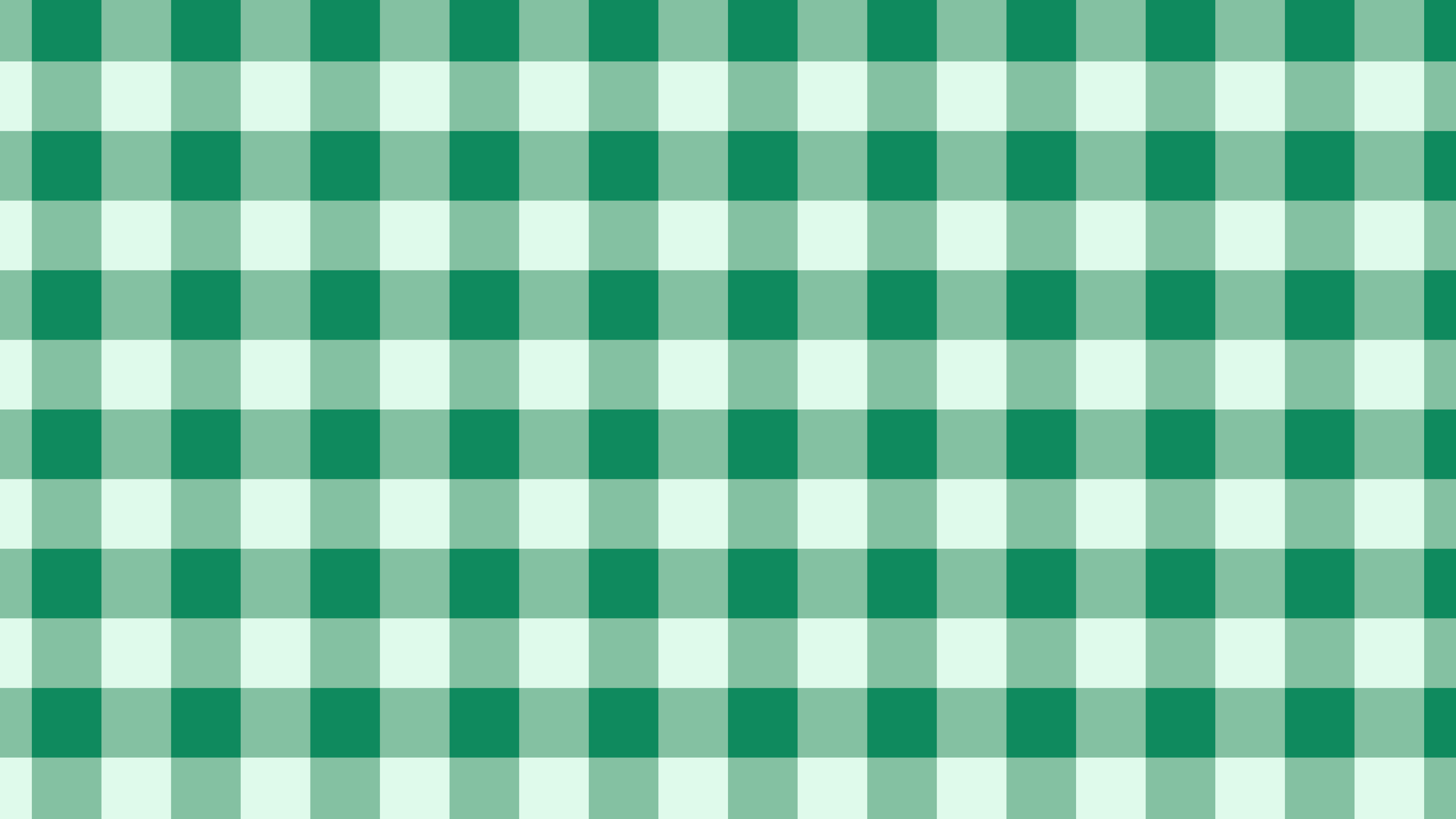 Emerald Gingham desktop wallpaper in 4K