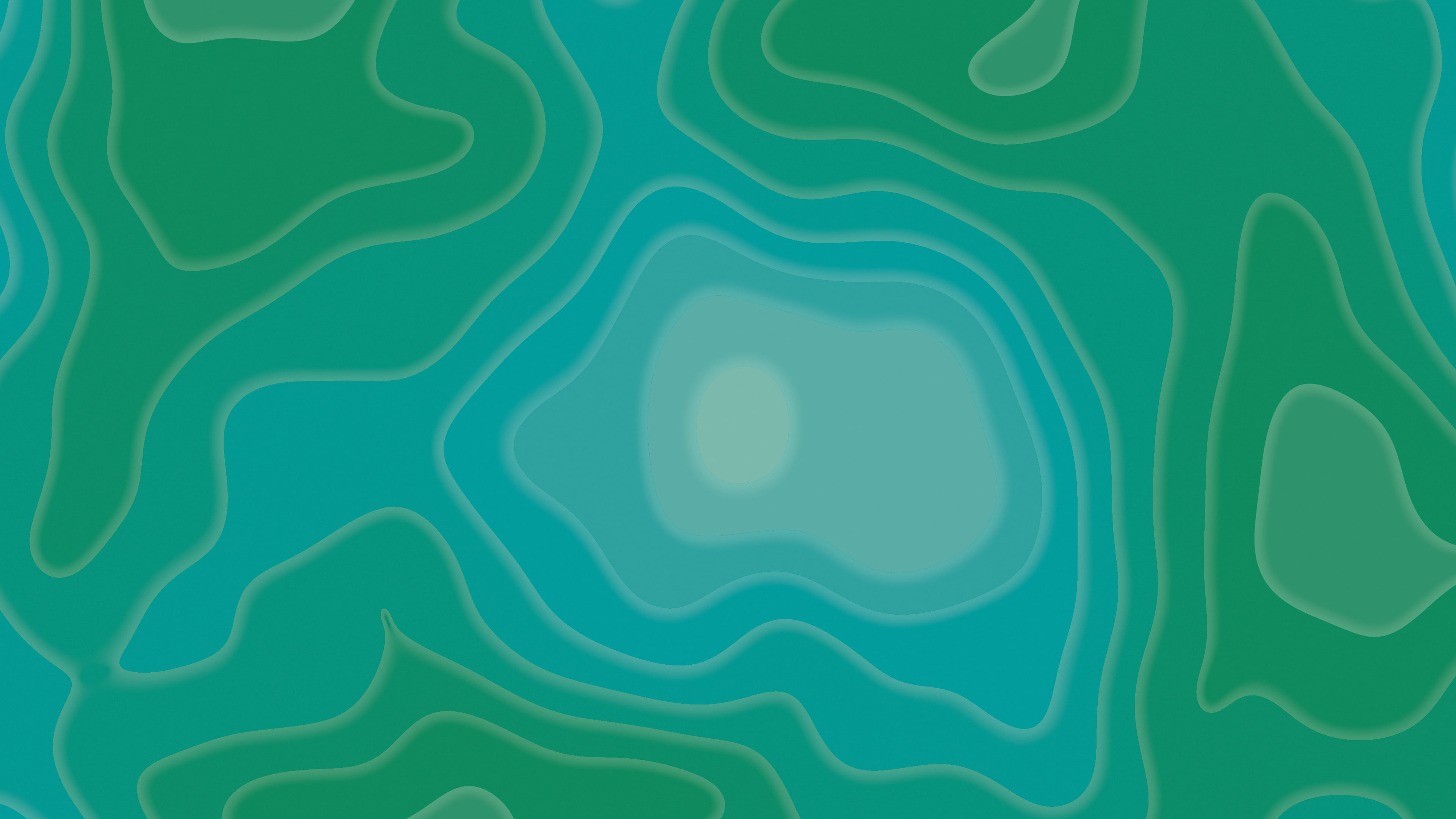 Emerald Layered Topographic desktop wallpaper in 4K