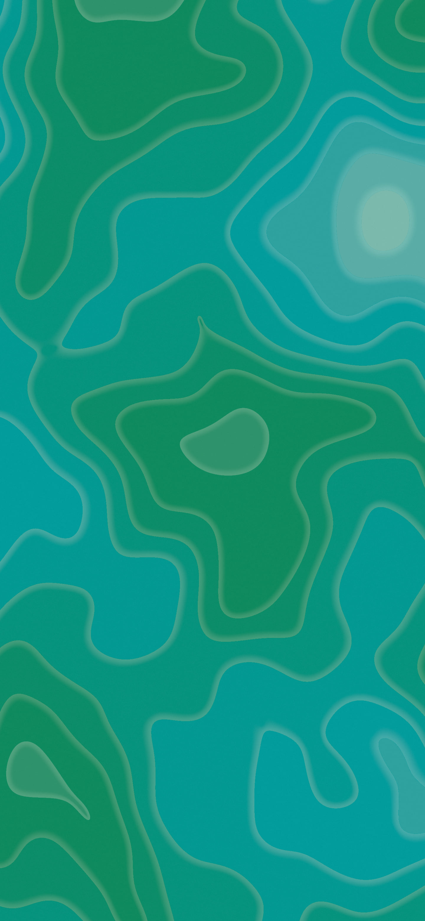 Emerald Layered Topographic wallpaper for iPhone and Android
