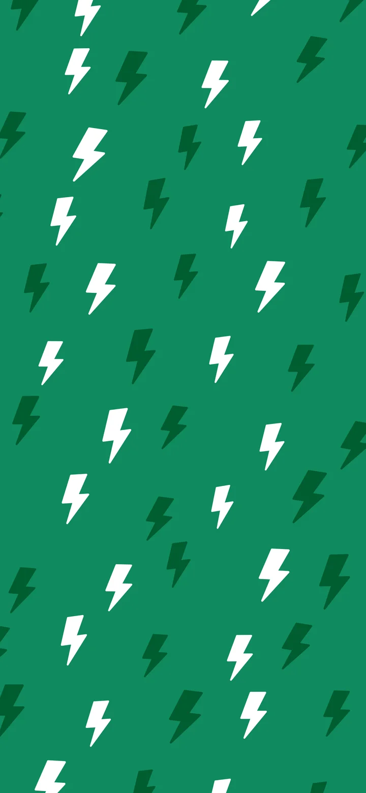 Emerald Lightning Bolt Pattern wallpaper for iPhone and Android