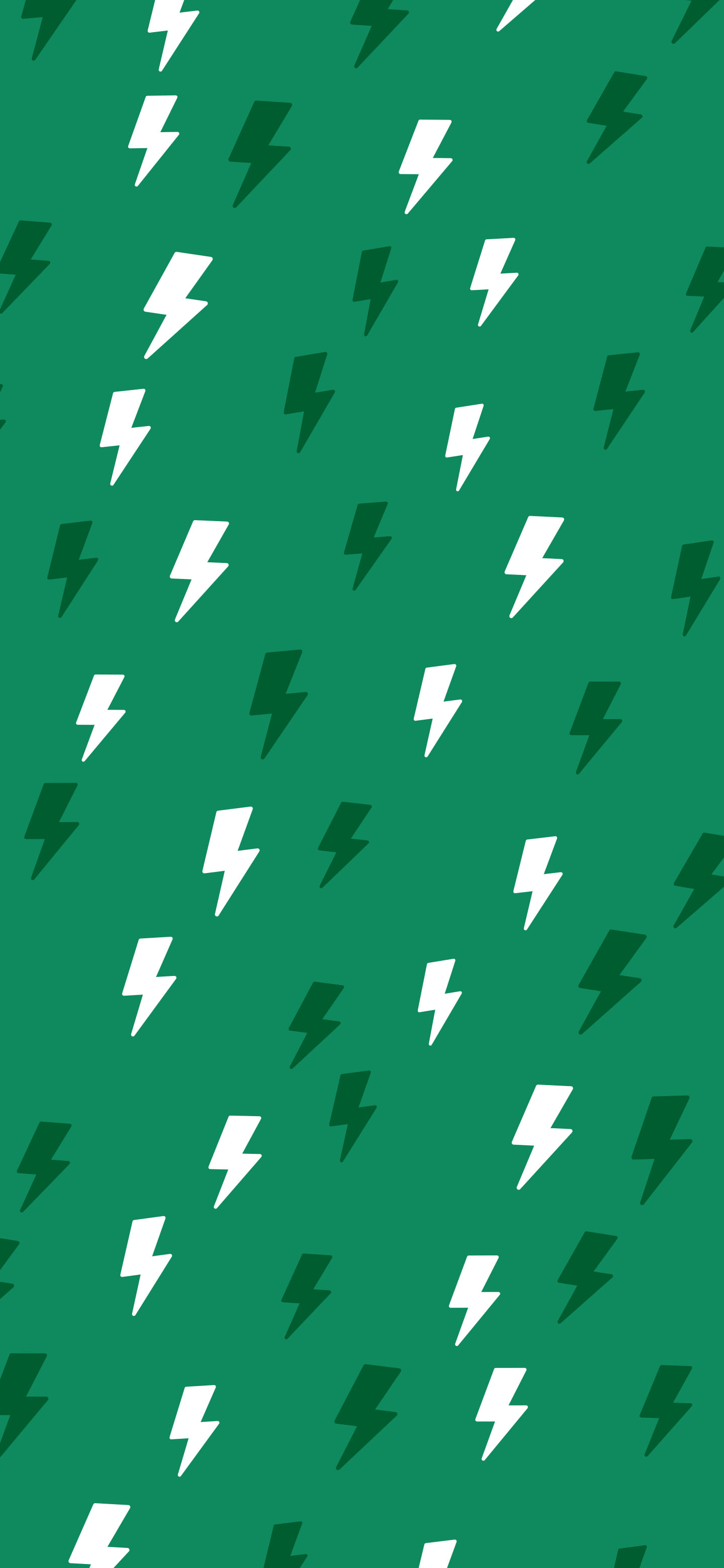 Emerald Lightning Bolt Pattern wallpaper for iPhone and Android