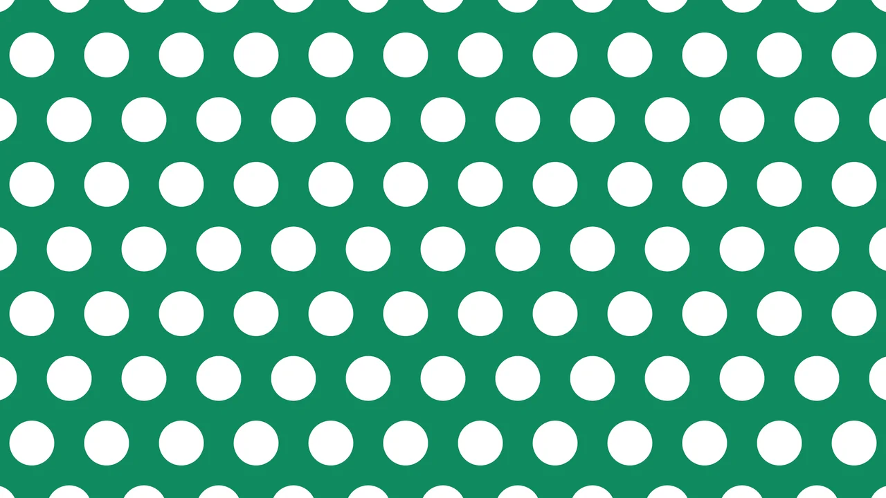 Emerald Polka Dot desktop wallpaper in 4K
