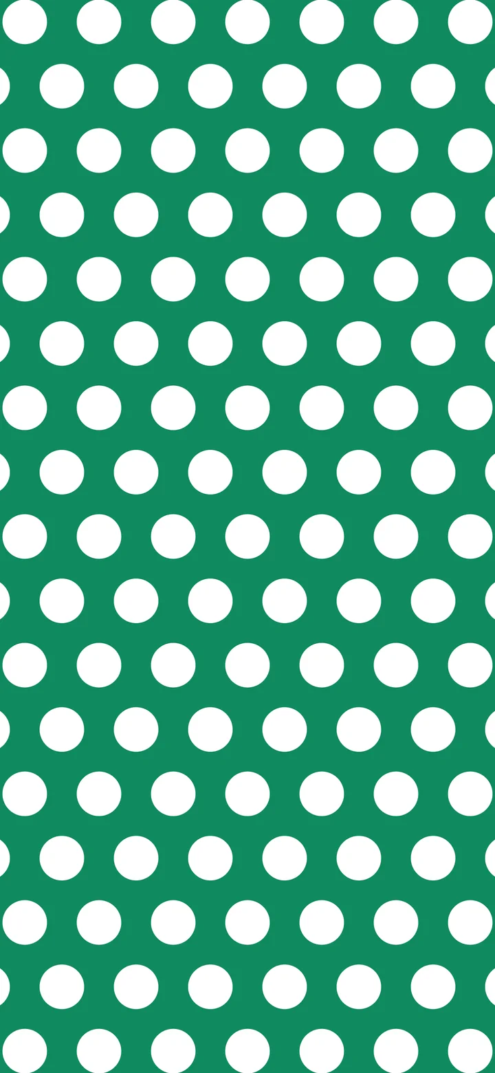 Emerald Polka Dot wallpaper for iPhone and Android