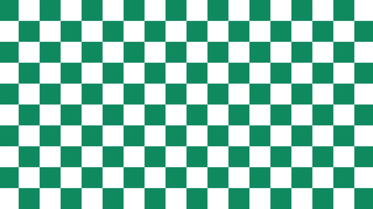 Emerald Small Checkered desktop wallpaper in 4K