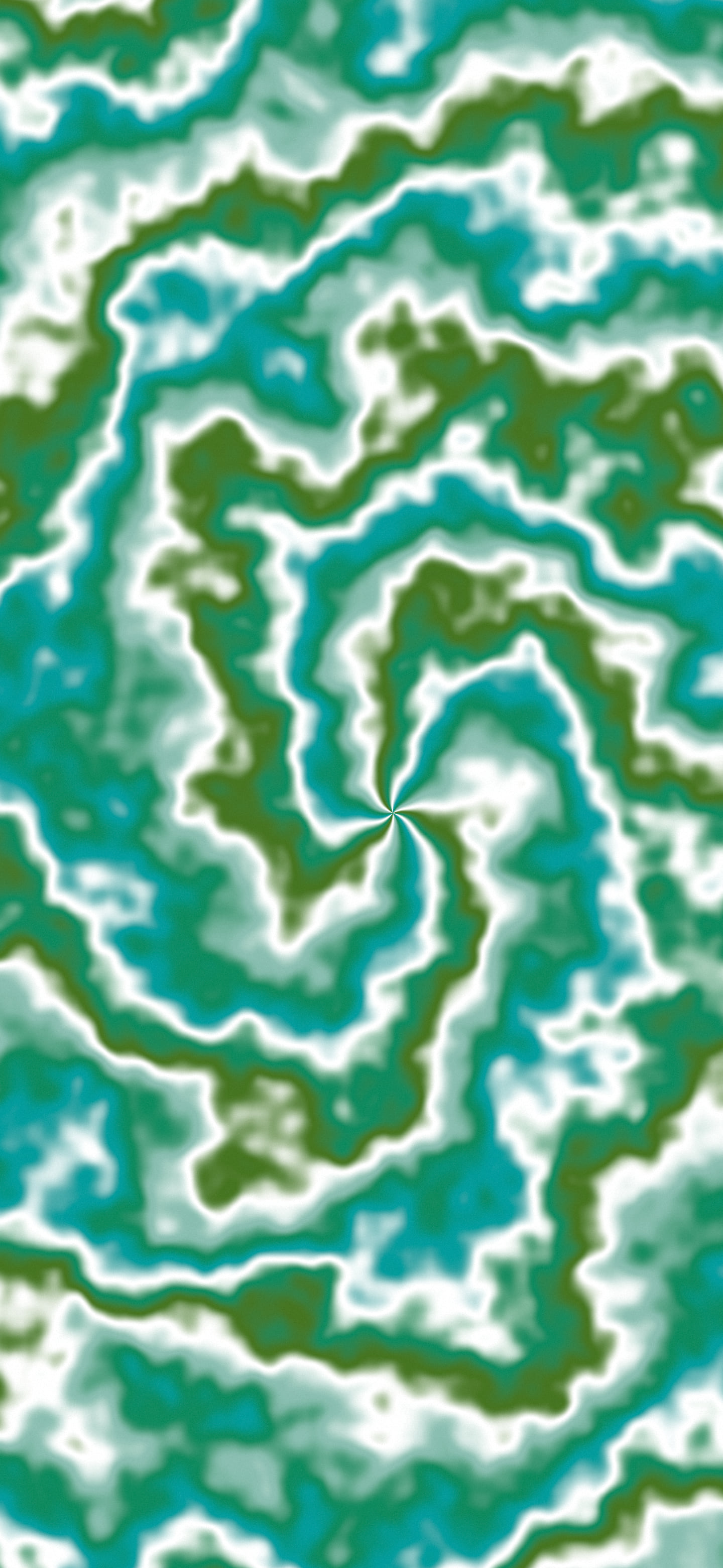 Emerald Spiral Tie Dye wallpaper for iPhone and Android