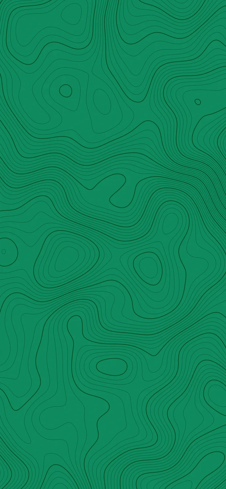 Emerald Topographic Line wallpaper for iPhone and Android