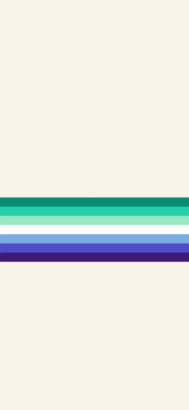 Gay Minimalist Pride Stripe wallpaper for iPhone and Android