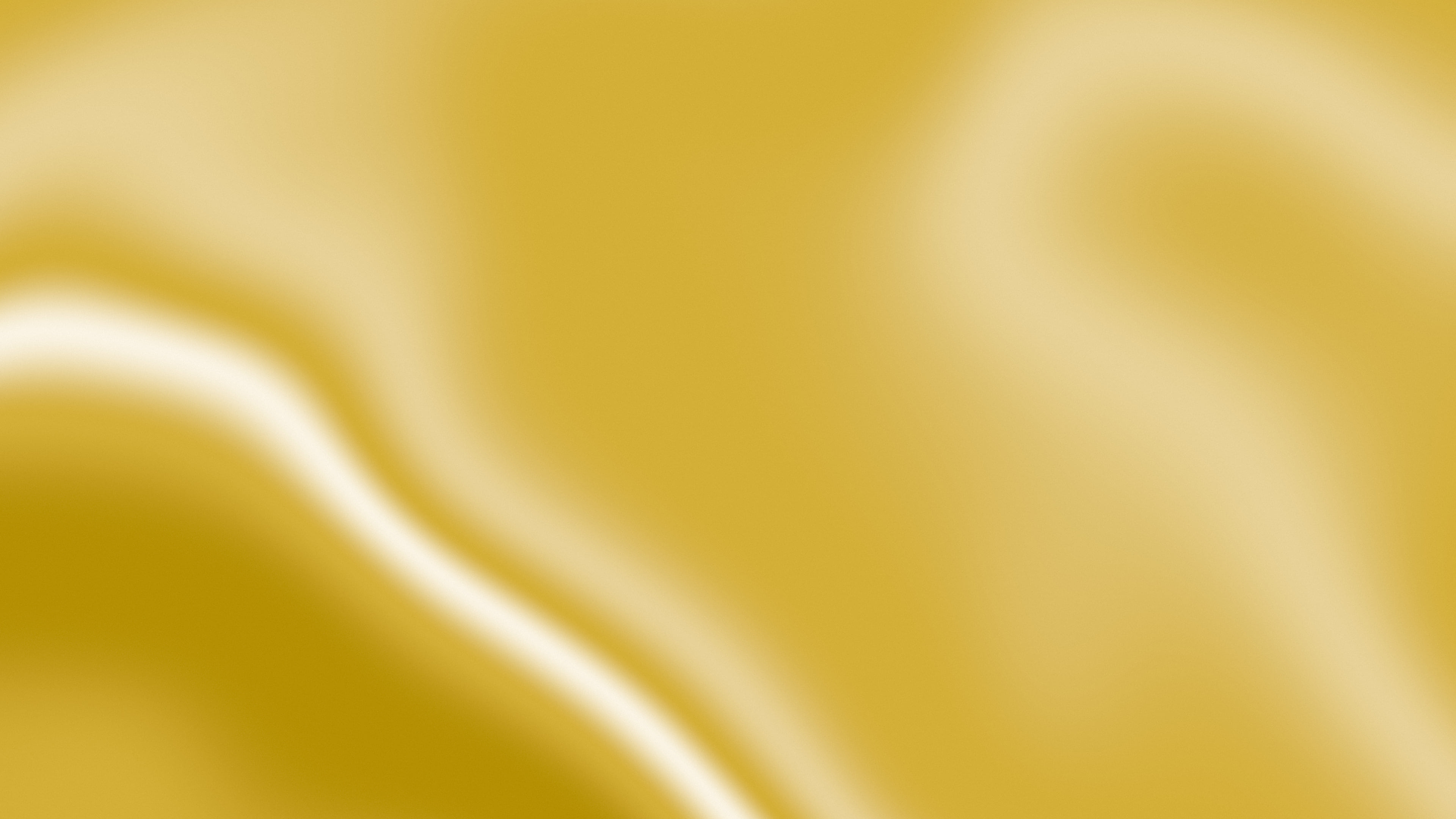Gold and Cream Silky Gradient desktop wallpaper in 4K