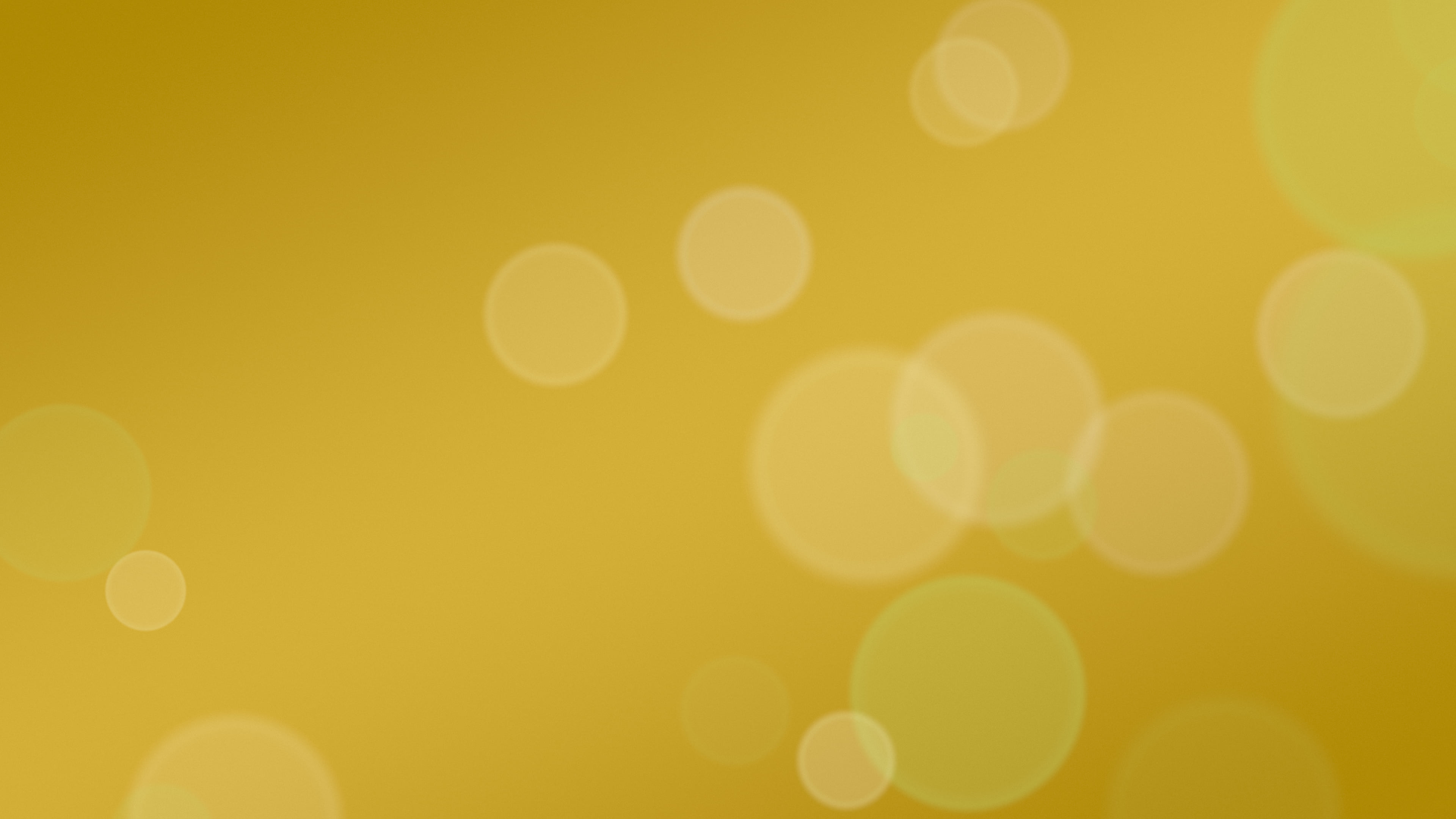 Gold Bokeh Lights desktop wallpaper in 4K