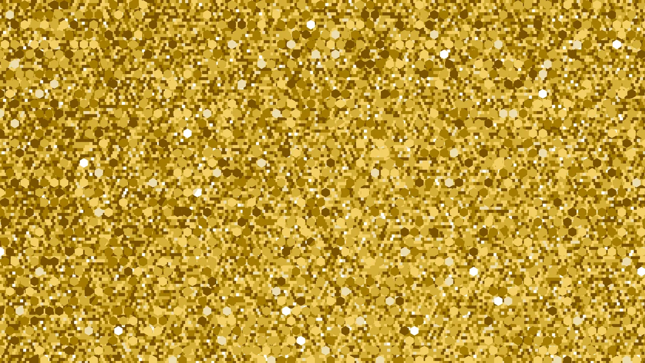 Gold Chunky Glitter desktop wallpaper in 4K