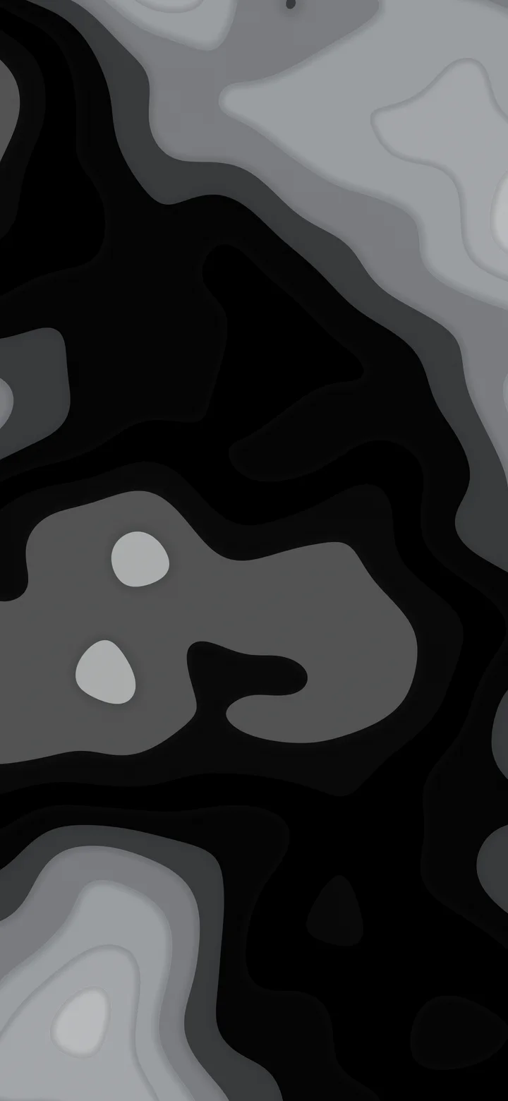 Gray and Black Layered Topographic wallpaper for iPhone and Android