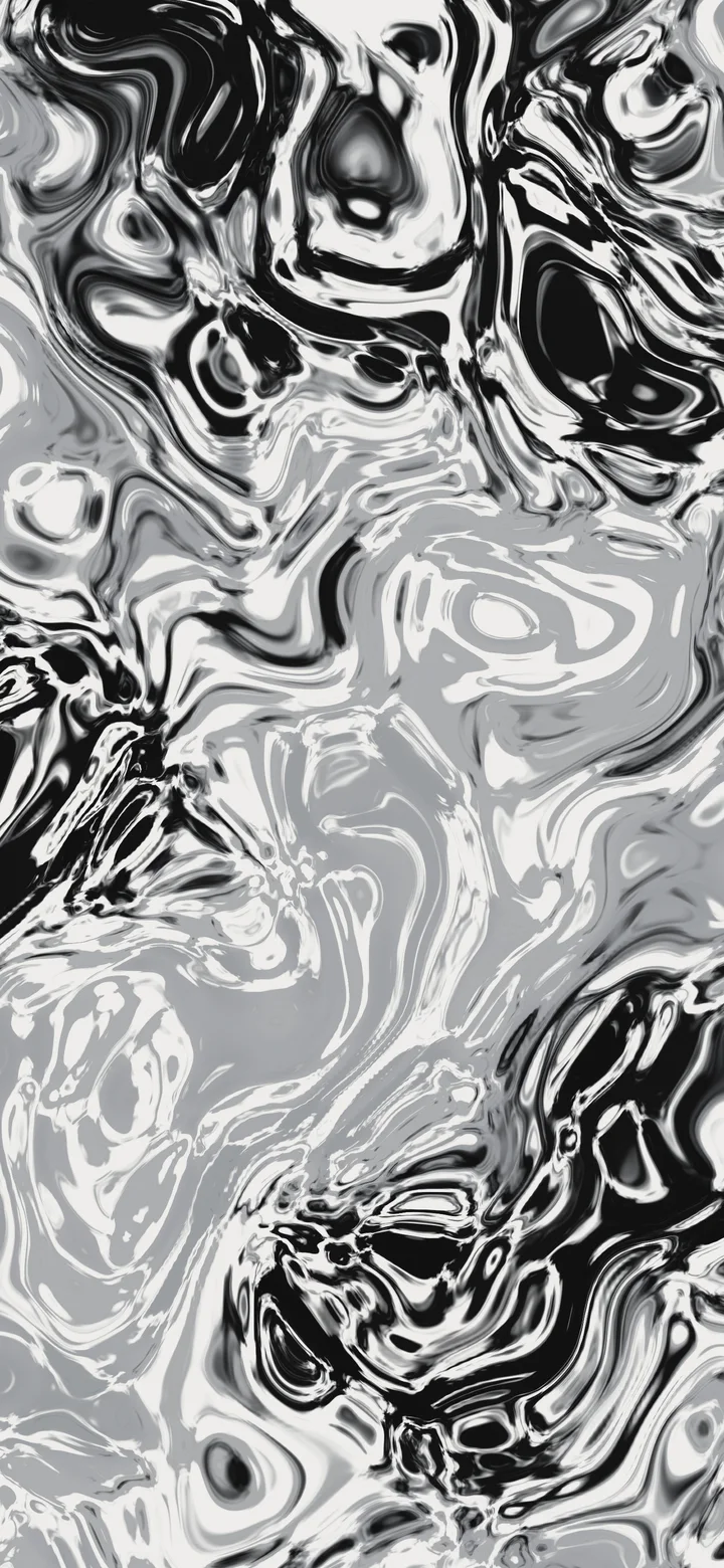 Gray and Black Liquid Marble wallpaper for iPhone and Android