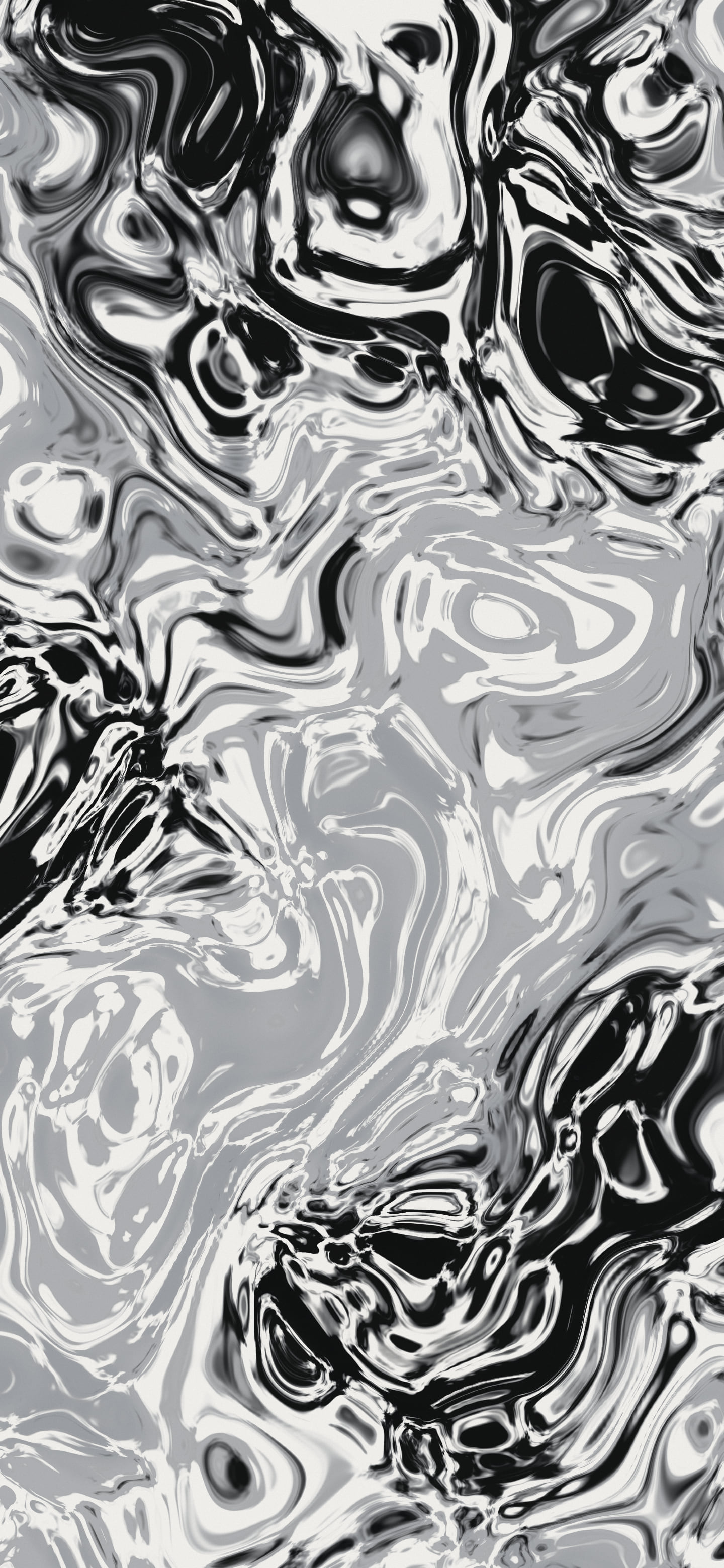 Gray and Black Liquid Marble wallpaper for iPhone and Android