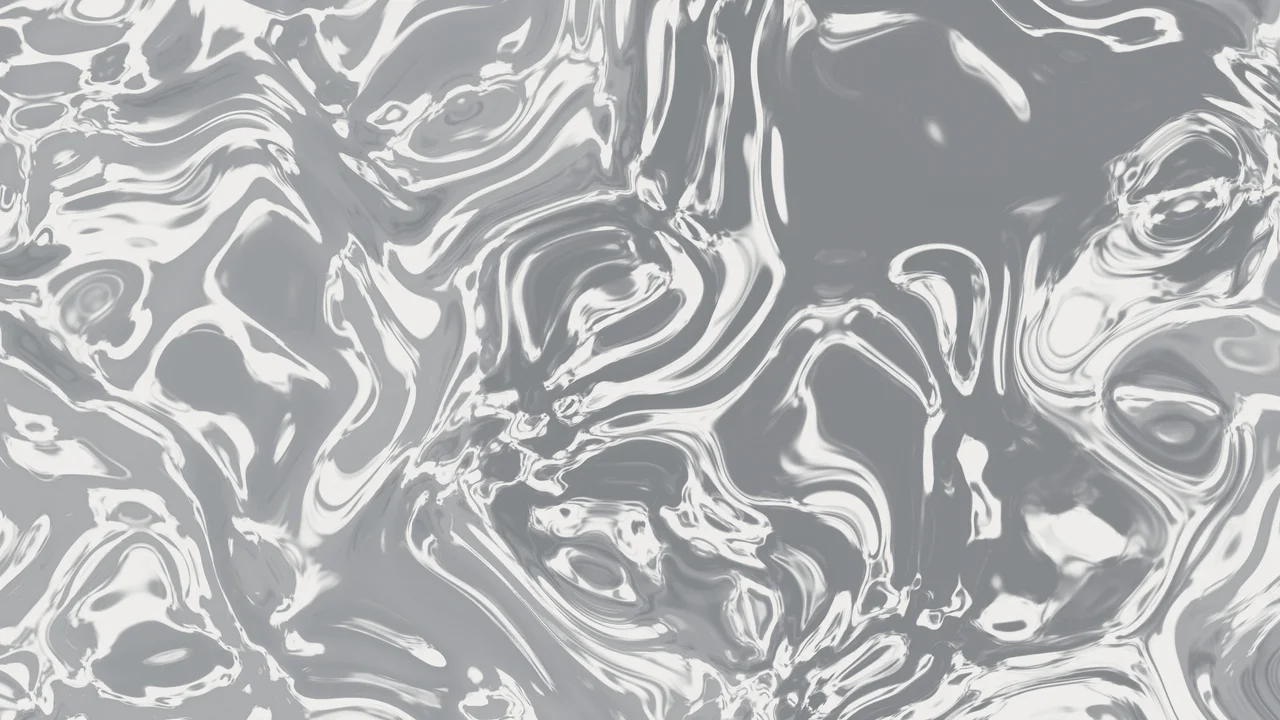 Gray and Cream Liquid Marble desktop wallpaper in 4K