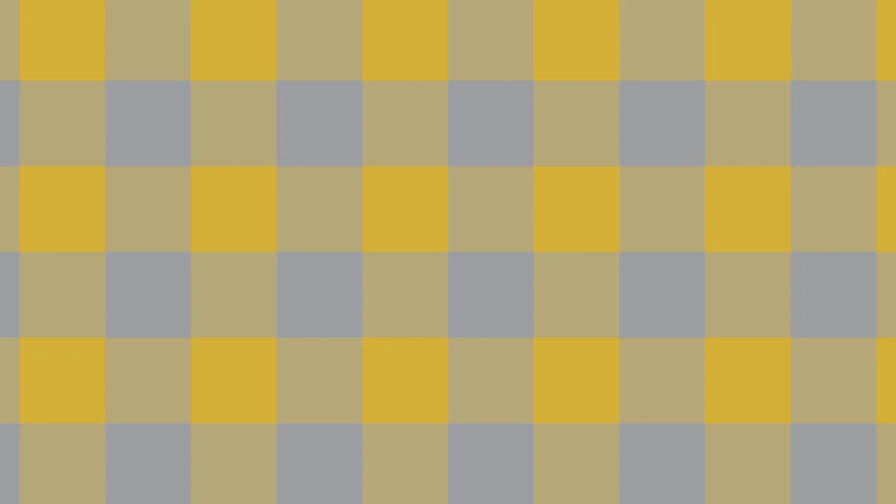 Gray and Gold Buffalo Check Plaid desktop wallpaper in 4K