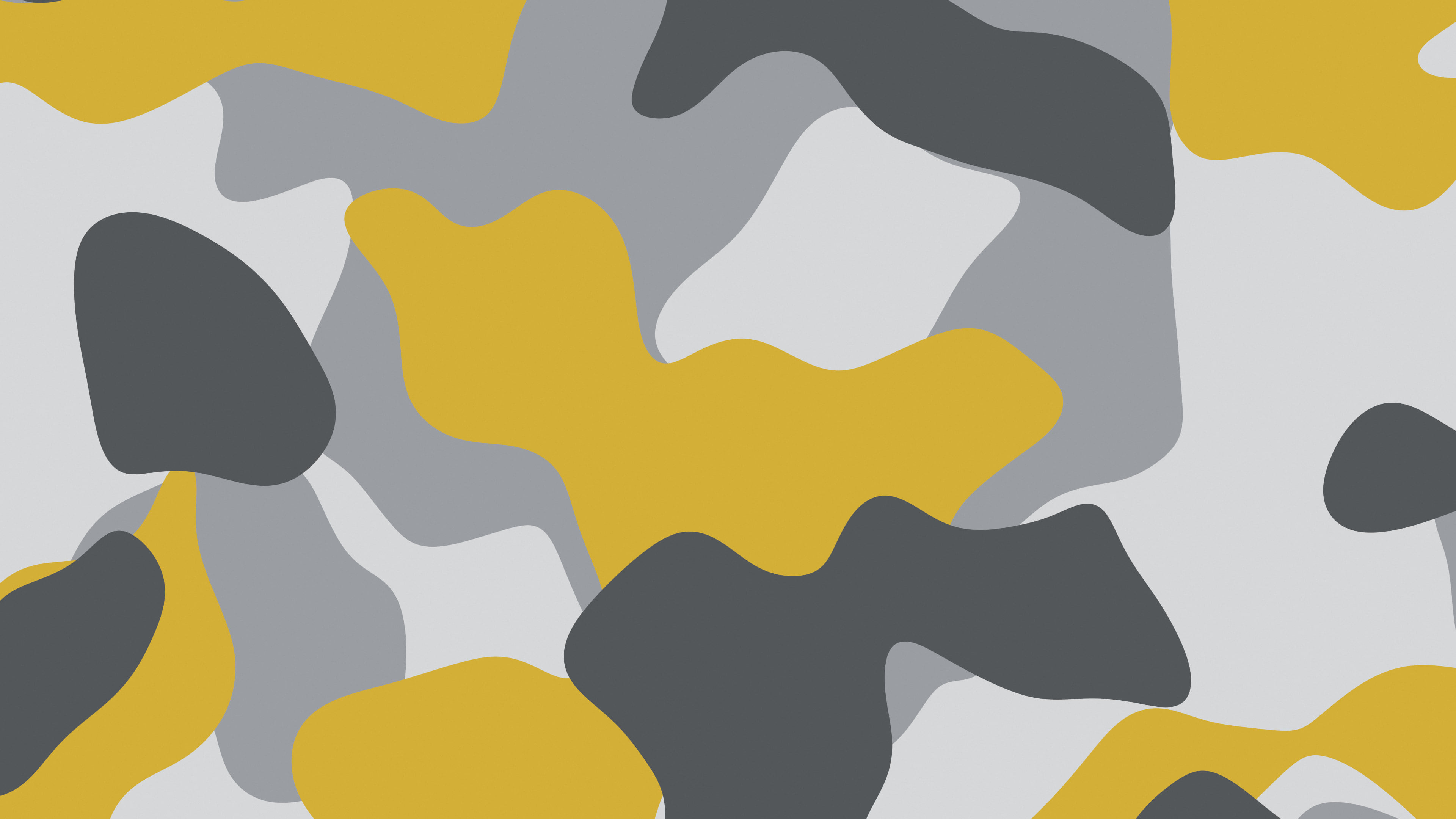Gray and Gold Camo desktop wallpaper in 4K