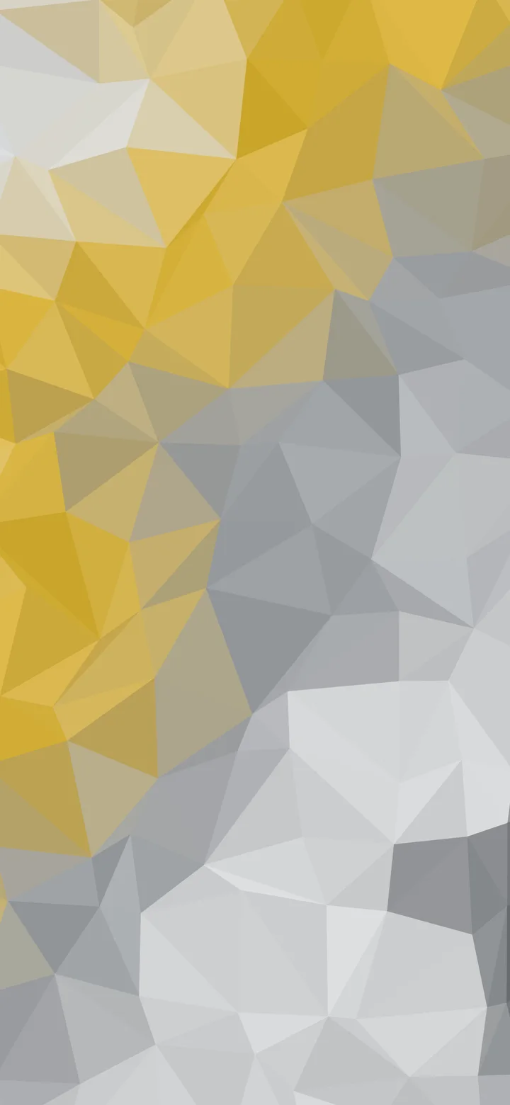 Gray and Gold Low Poly wallpaper for iPhone and Android