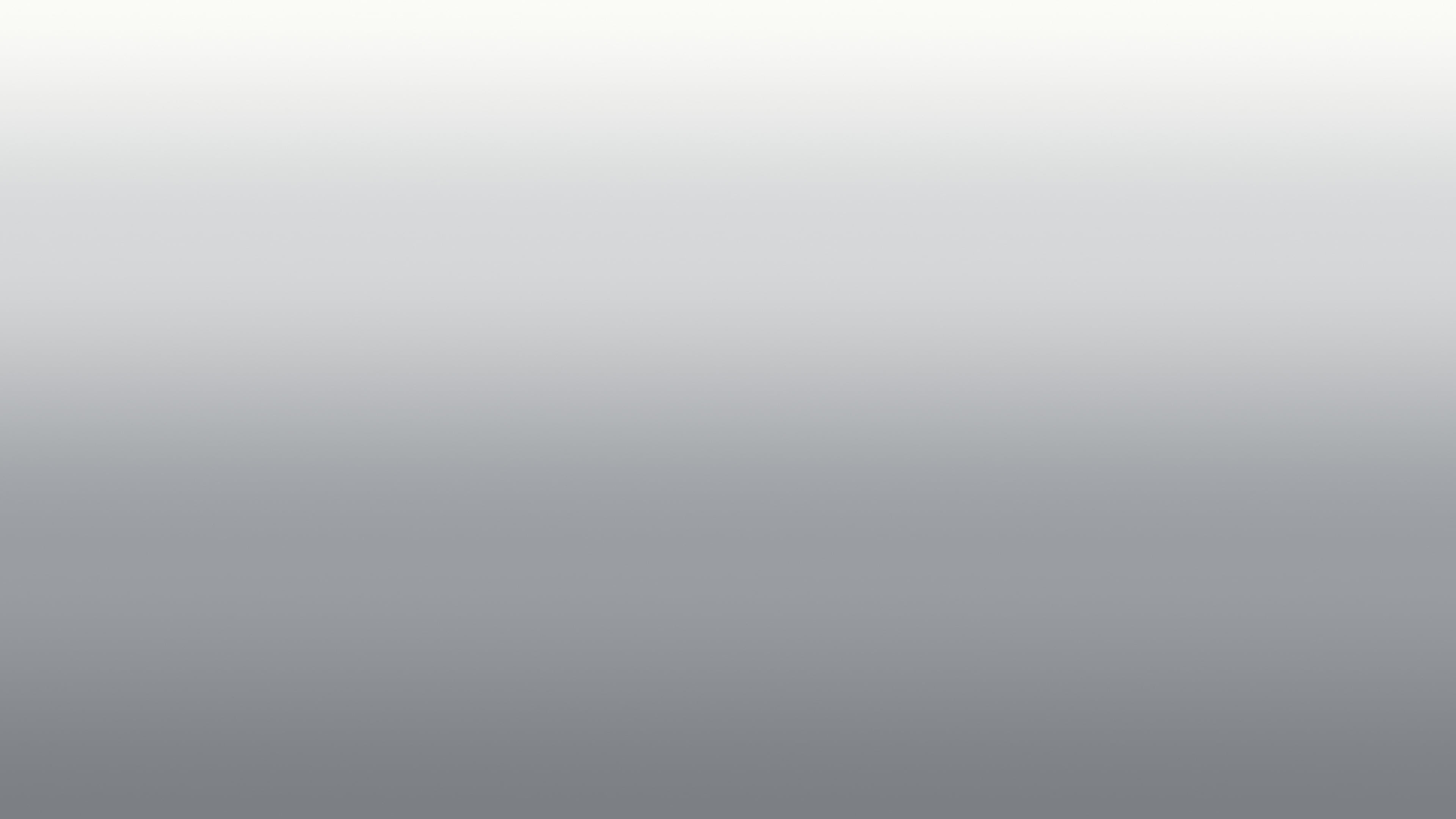 Gray and White Ombre Gradient desktop wallpaper in 4K