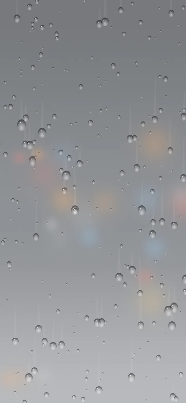 Gray Rainy Window wallpaper for iPhone and Android