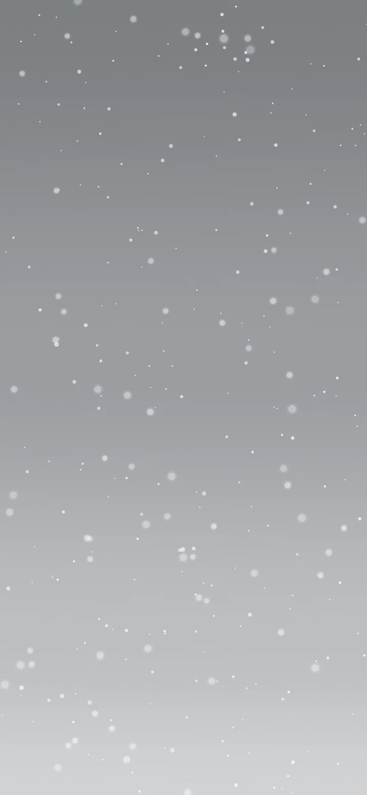 Gray Snowfall wallpaper for iPhone and Android