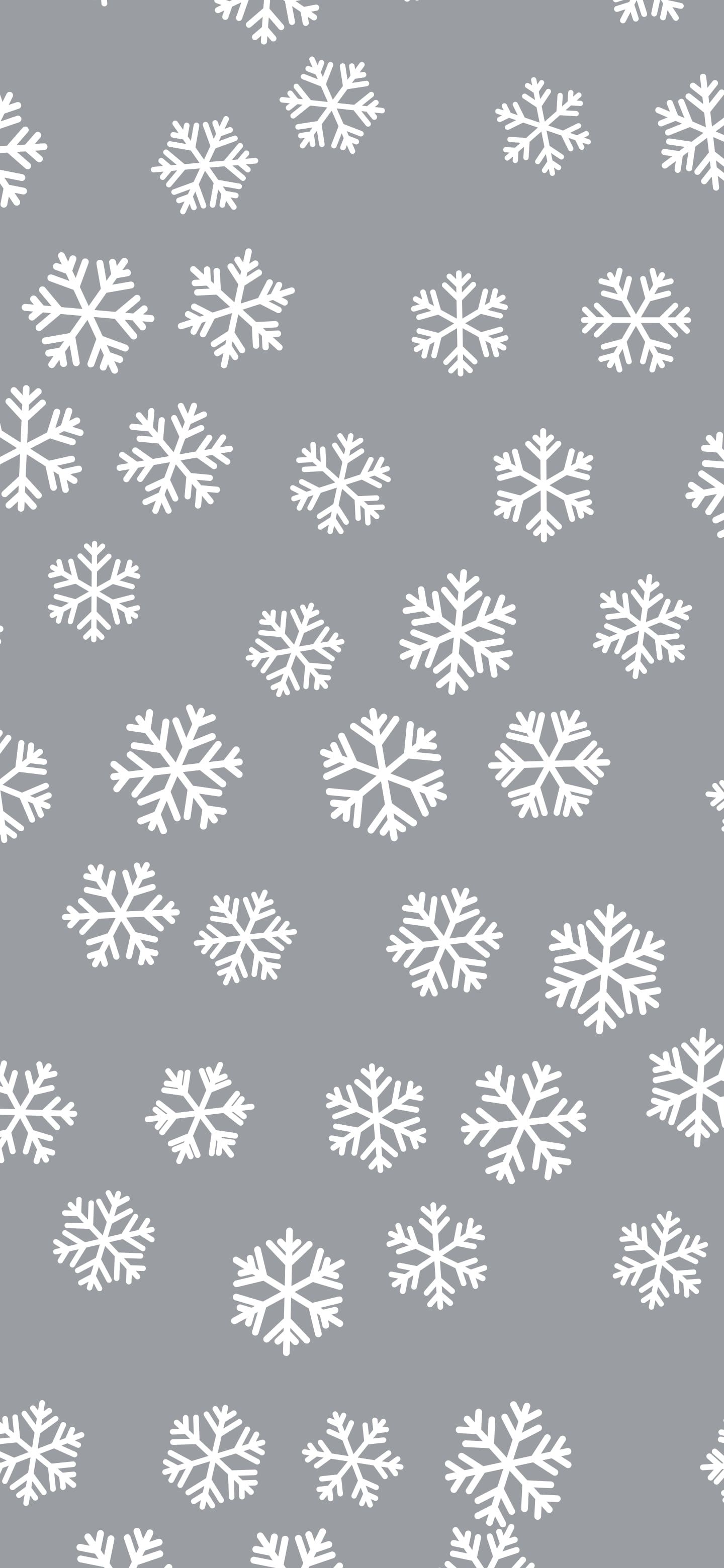Gray Snowflake Pattern wallpaper for iPhone and Android