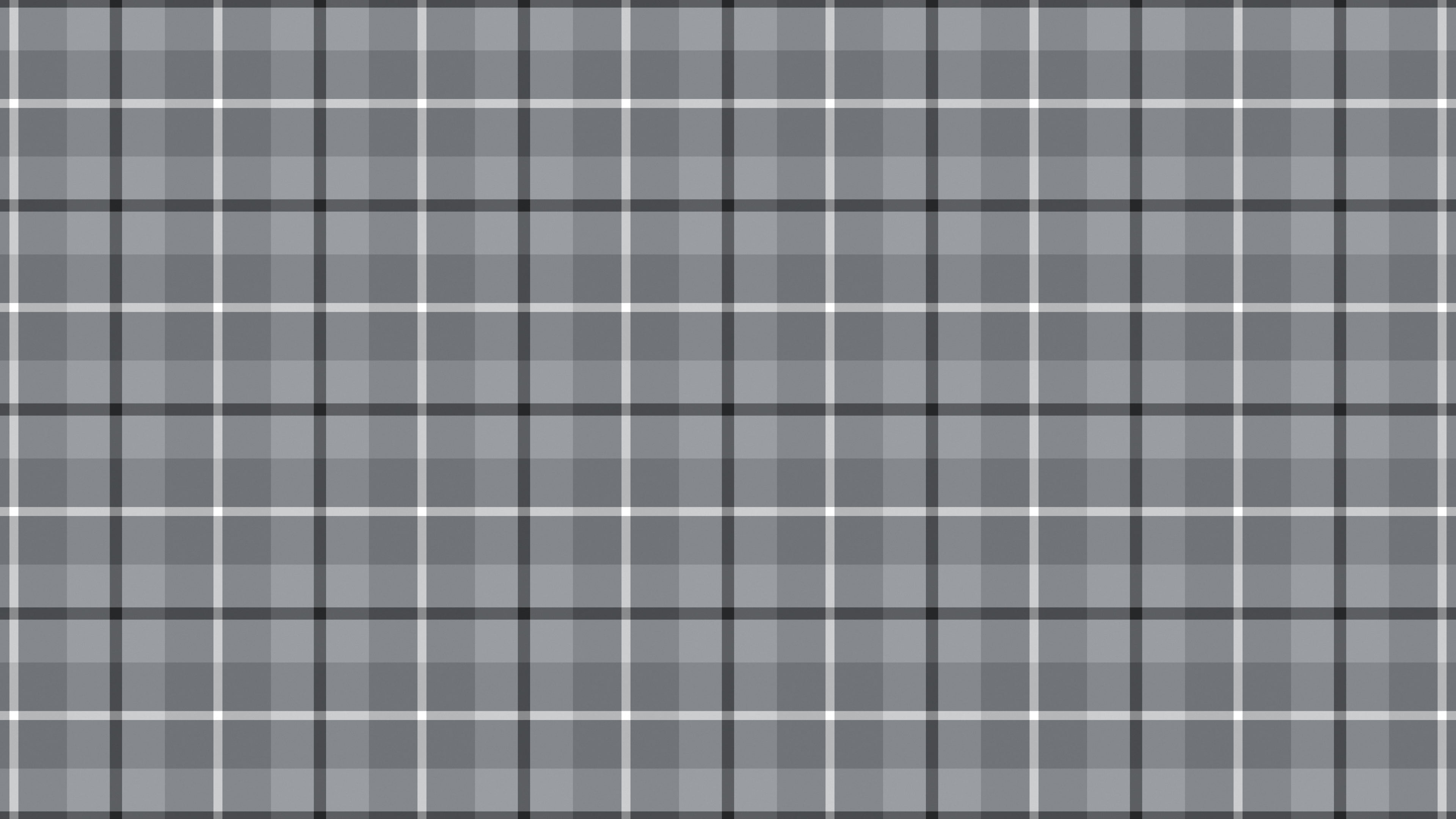 Gray Tartan Plaid desktop wallpaper in 4K
