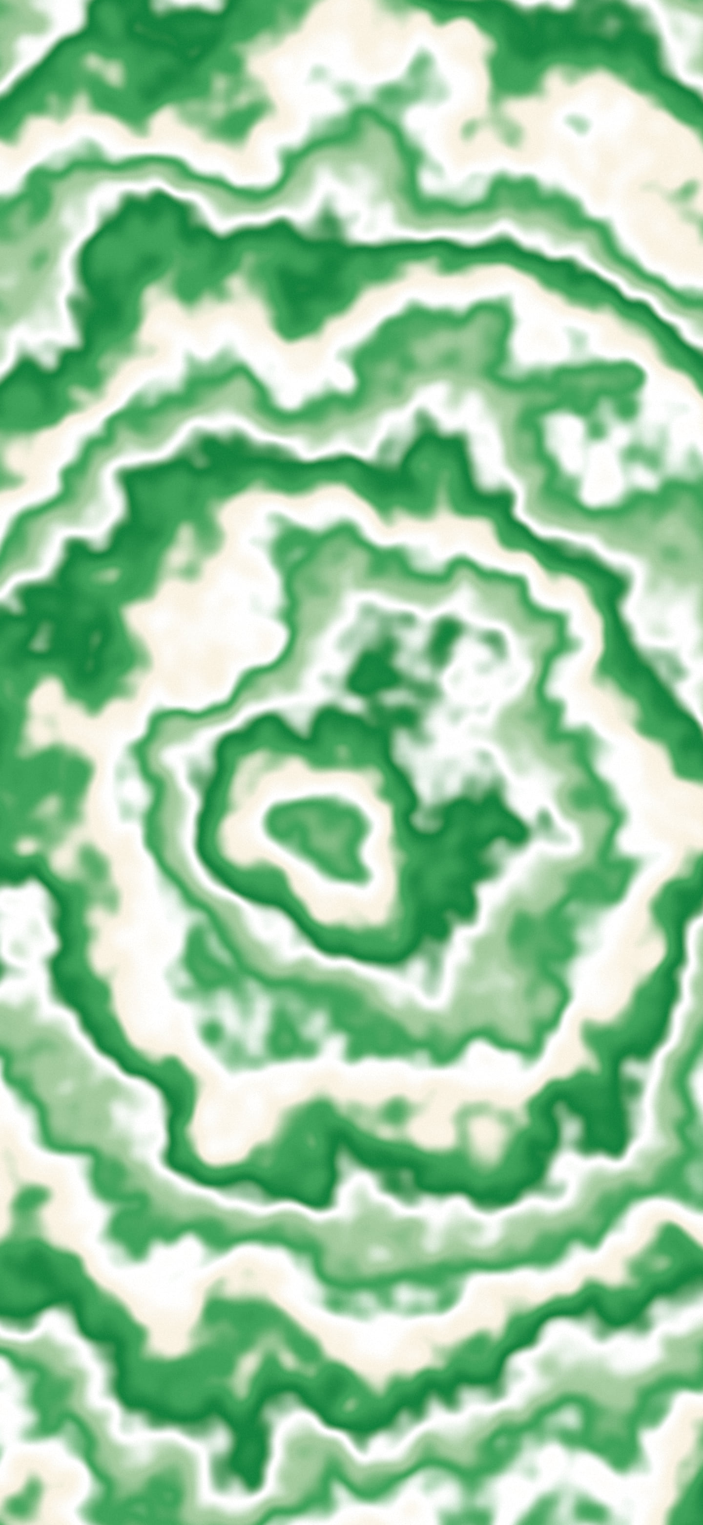 Green and Cream Bullseye Tie Dye wallpaper for iPhone and Android