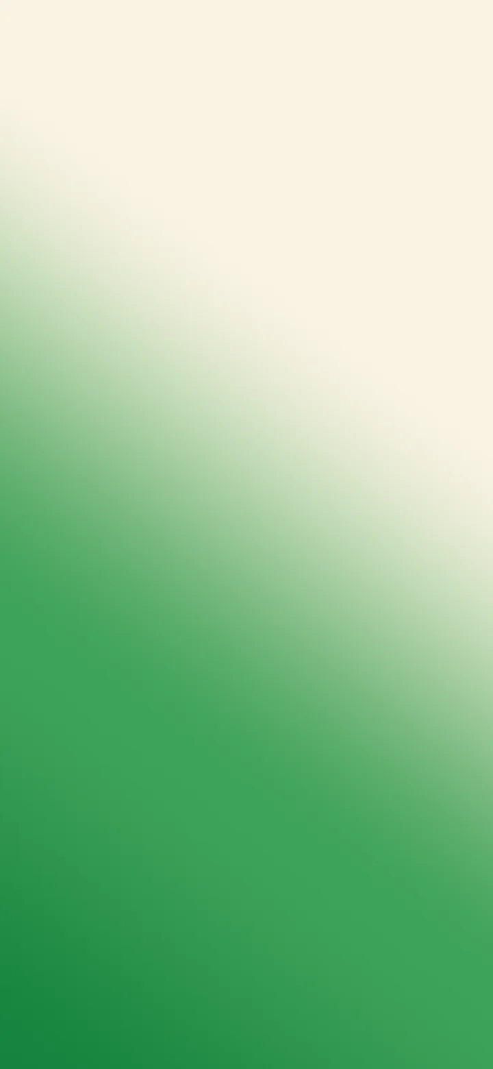 Green and Cream Diagonal Ombre Gradient wallpaper for iPhone and Android