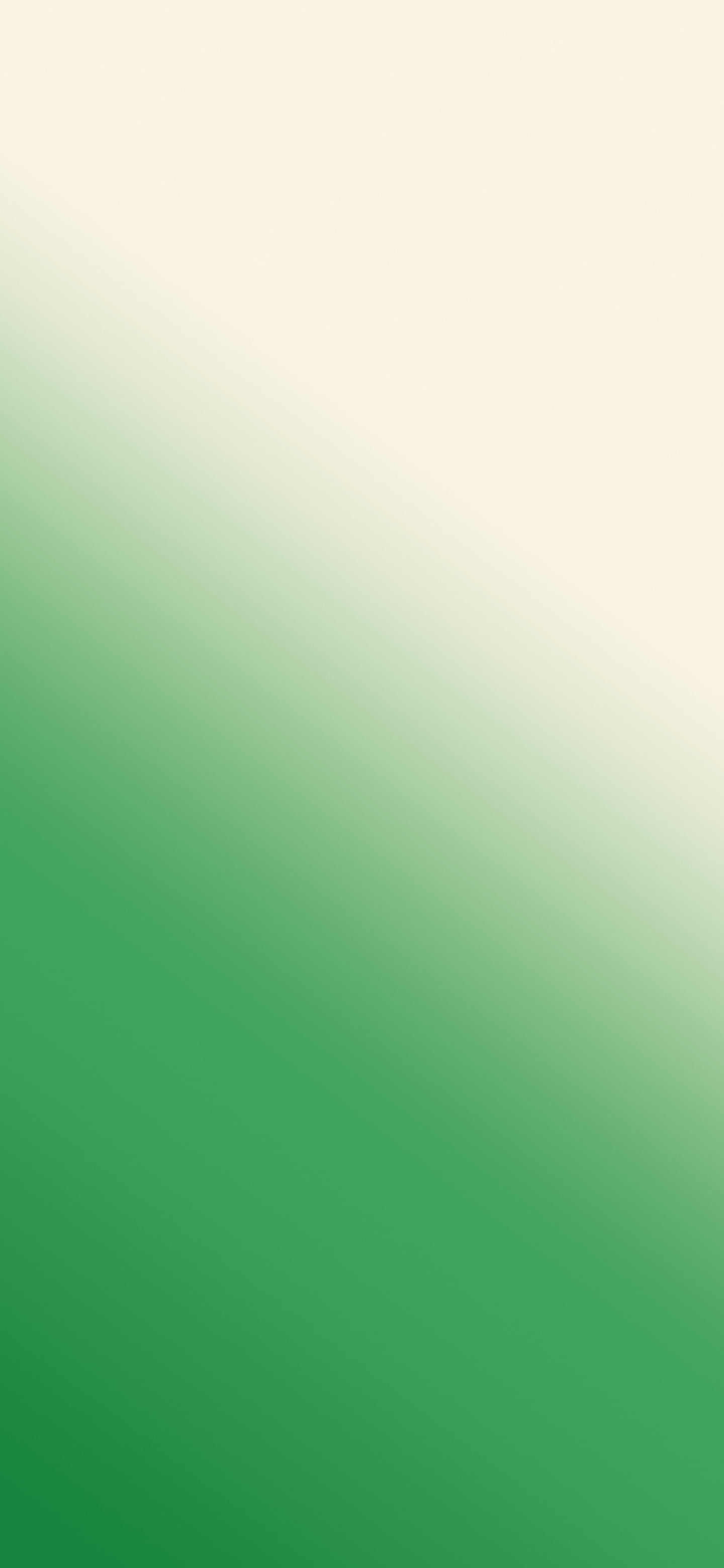 Green and Cream Diagonal Ombre Gradient wallpaper for iPhone and Android