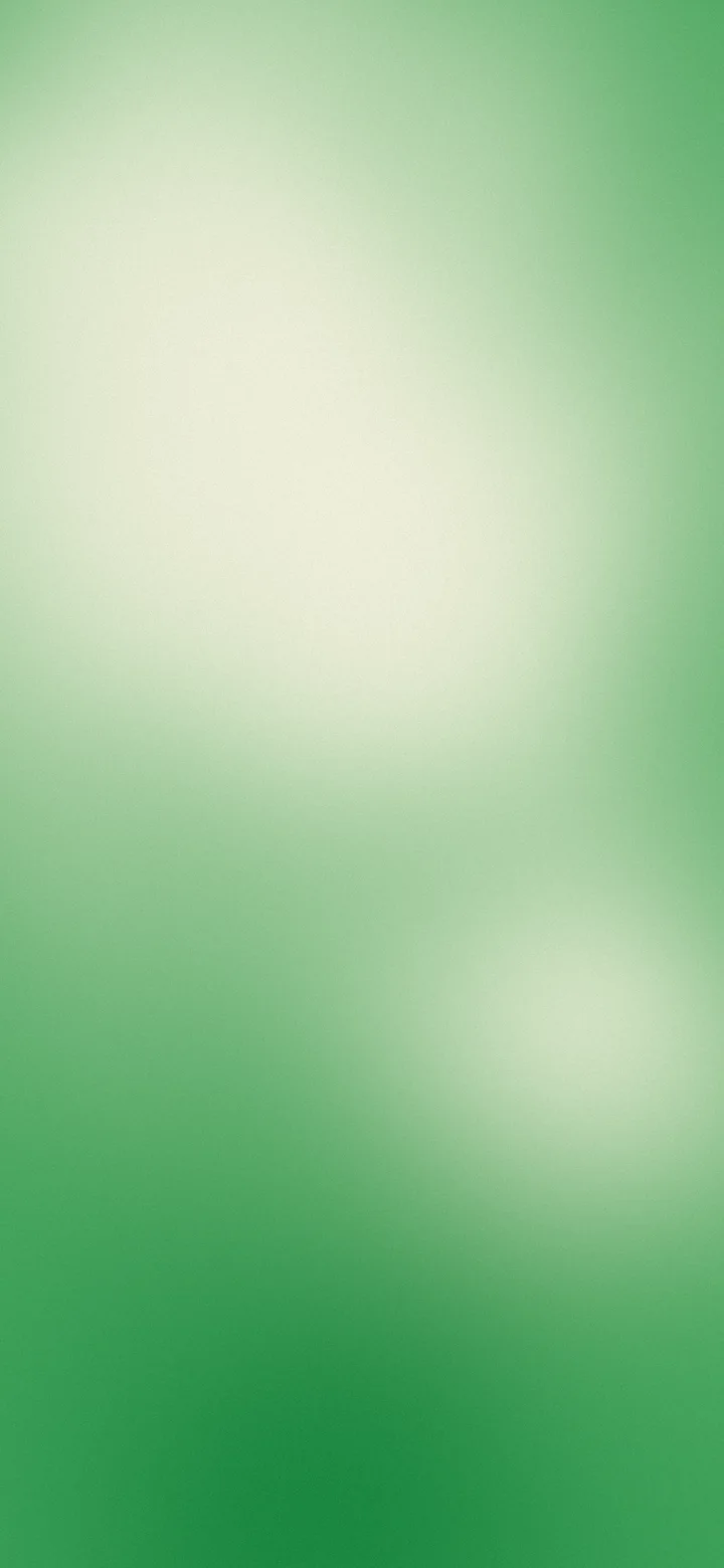 Green and Cream Dreamy Aura Gradient wallpaper for iPhone and Android